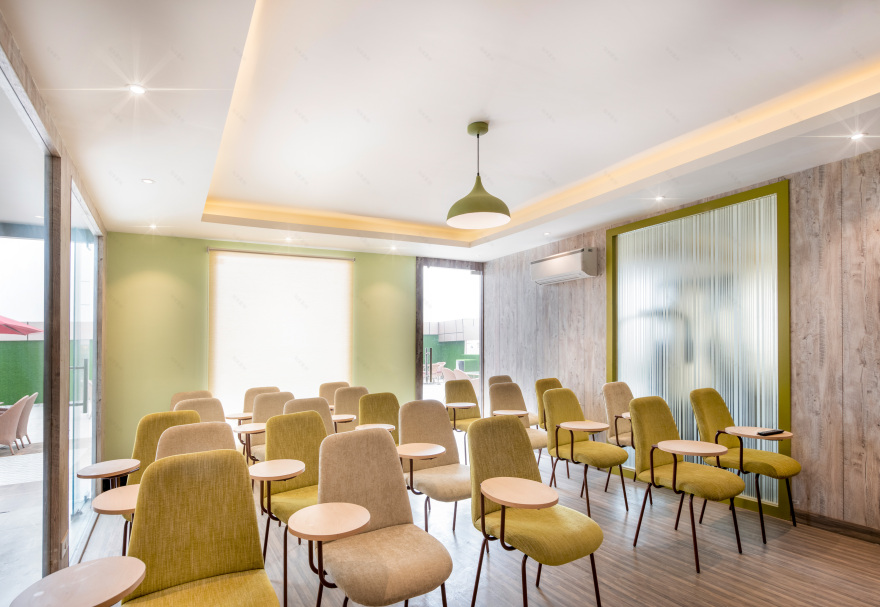 色彩碰撞 · Workwings Co Working丨印度丨Studio Meraki-13