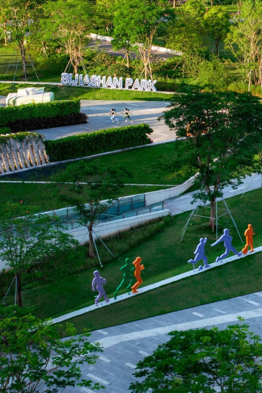 摩天都市中的绿色脉搏 | 深圳笔架山体育公园-13