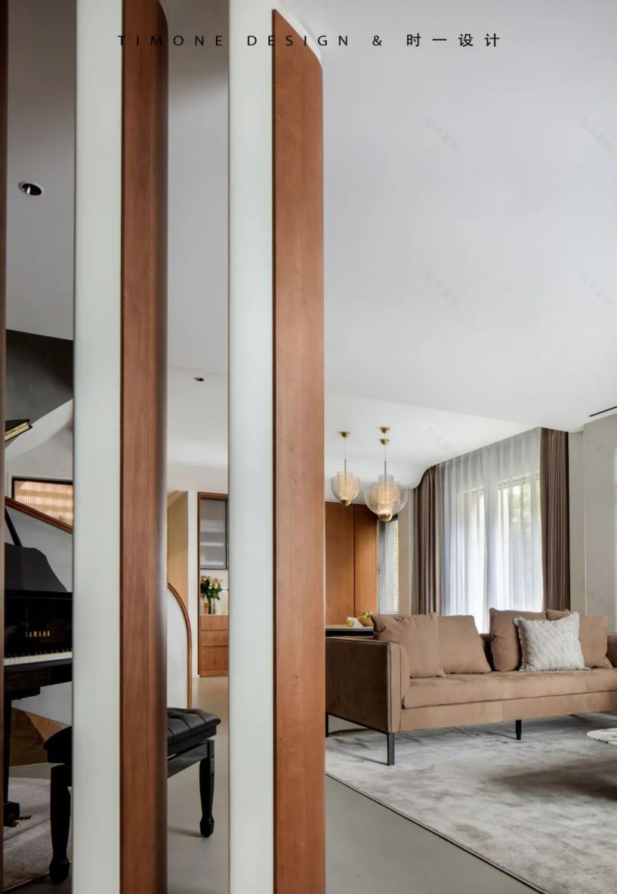 自然温馨六口之家丨中国武汉丨时一设计-14
