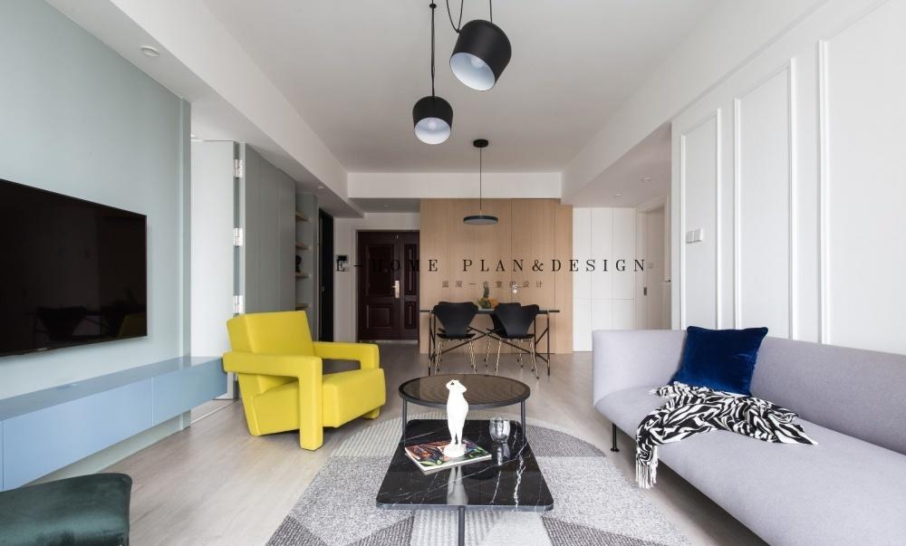 平层丨武汉逅屋一舍 北欧风格 广电兰亭都荟-1
