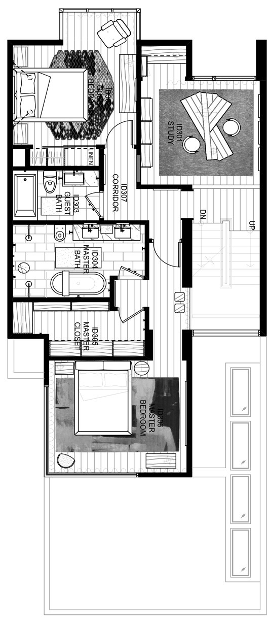 加州别墅折衷艺术风,历史与现代完美融合-47
