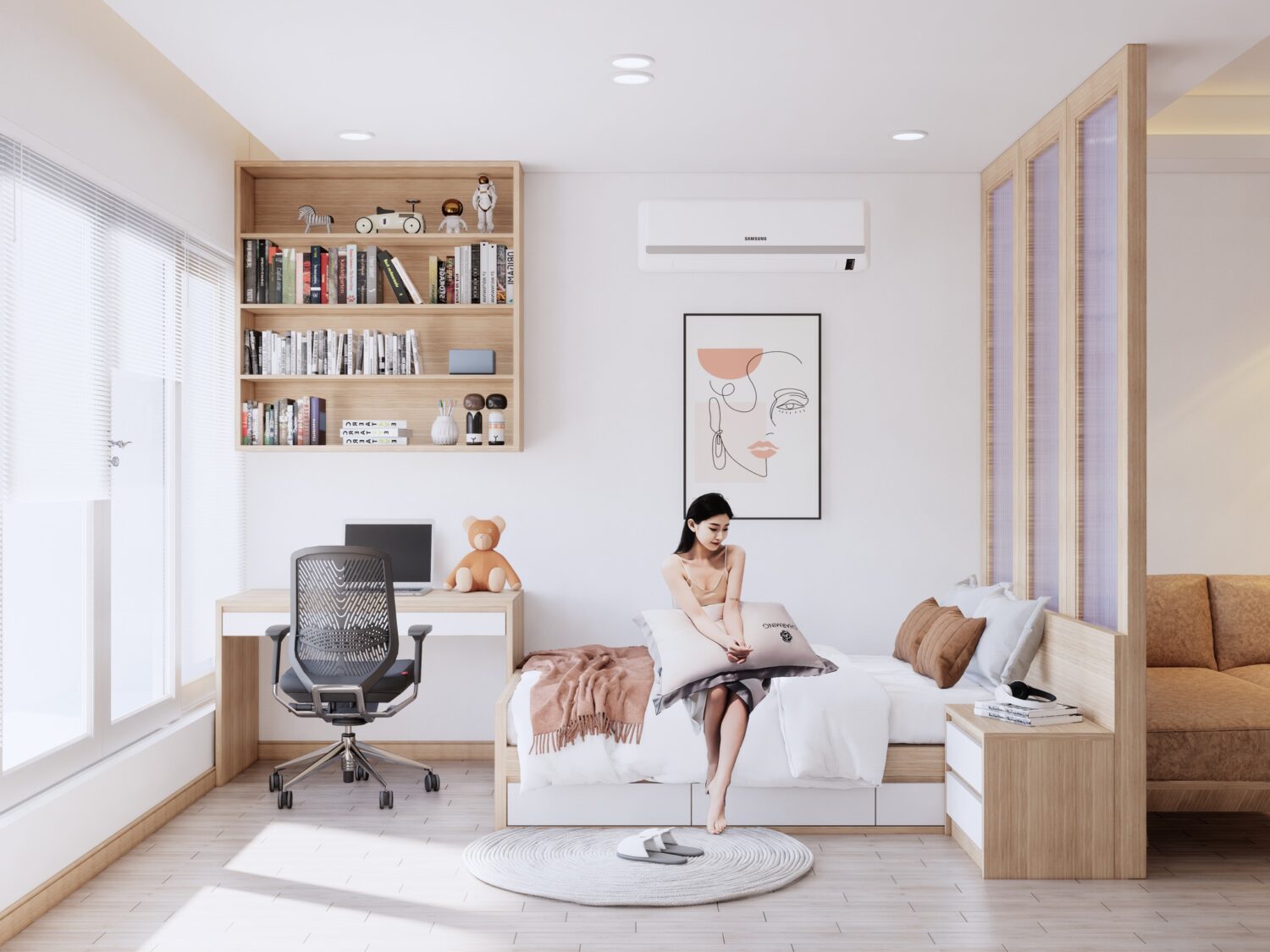 Sketchup公寓室内模型下载丨Sang Nguyen-3