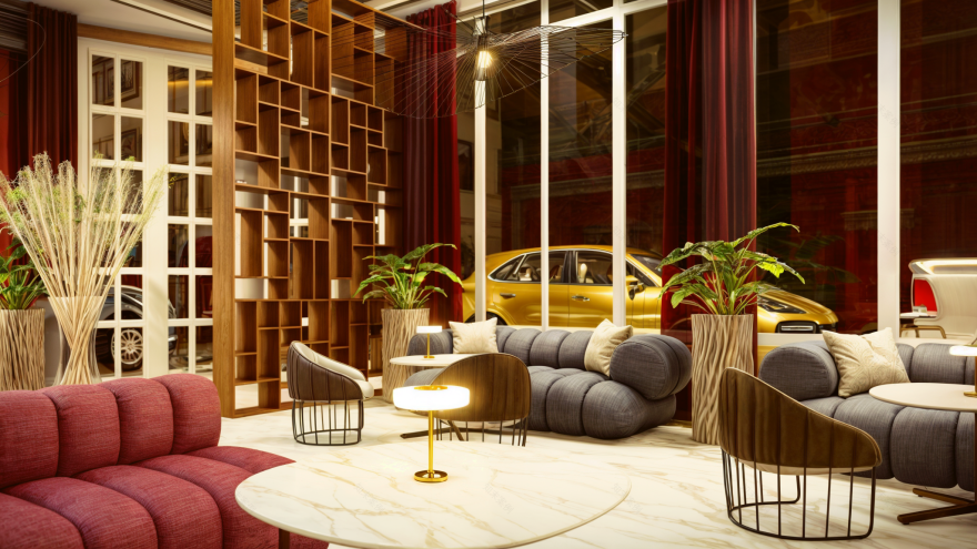 Hotel Reyna Margarita 首层室内设计提案-5