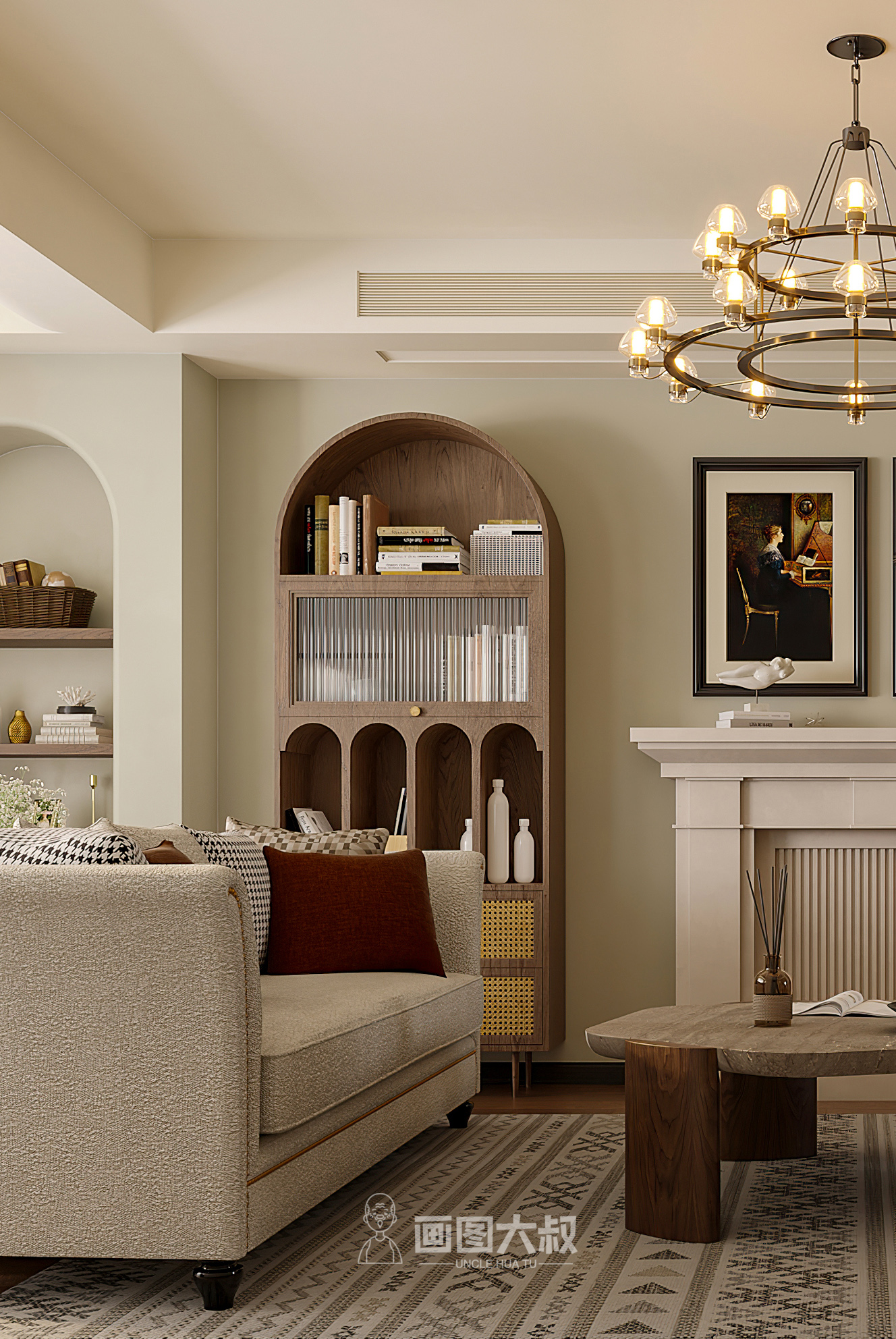 复古风效果图表现-12