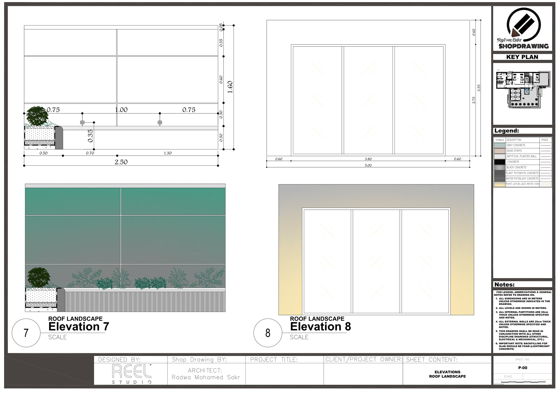 Shop Drawing For Roof Landscape-16
