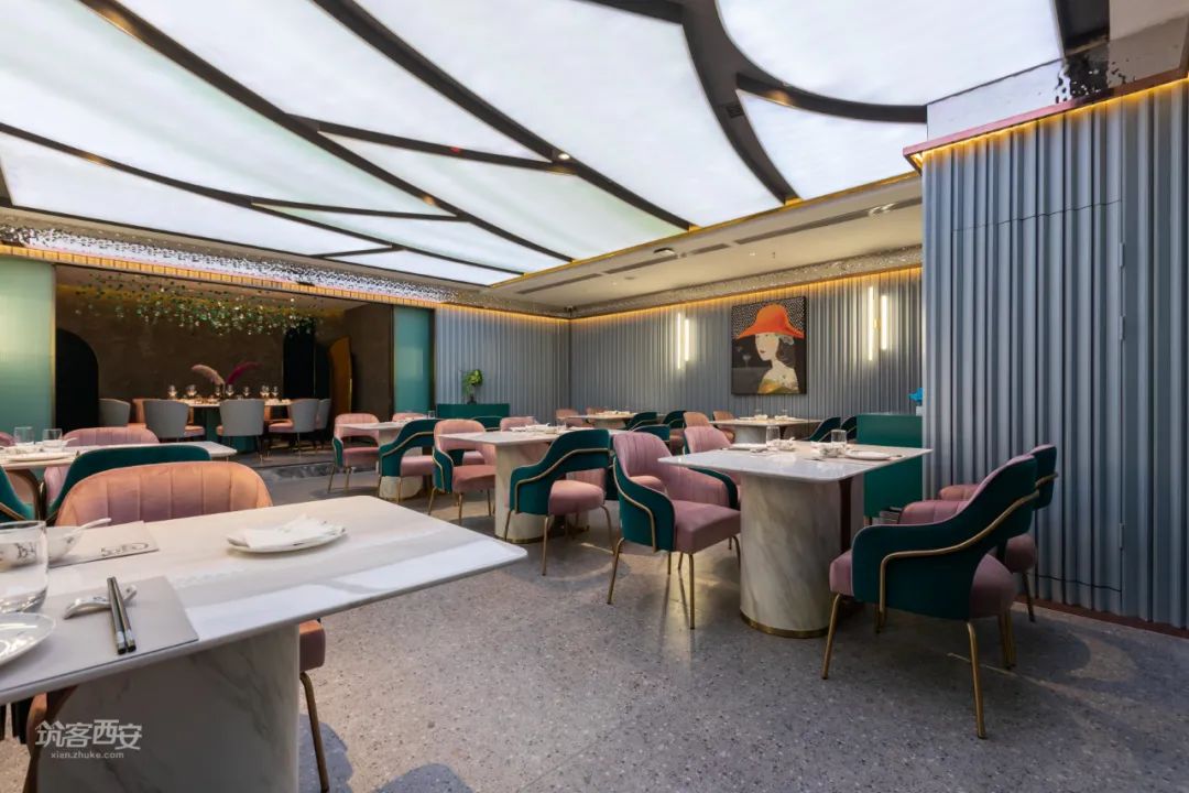 圣音乐餐厅 | 梦幻海洋风,打造大学生心中的琉璃乐园-41
