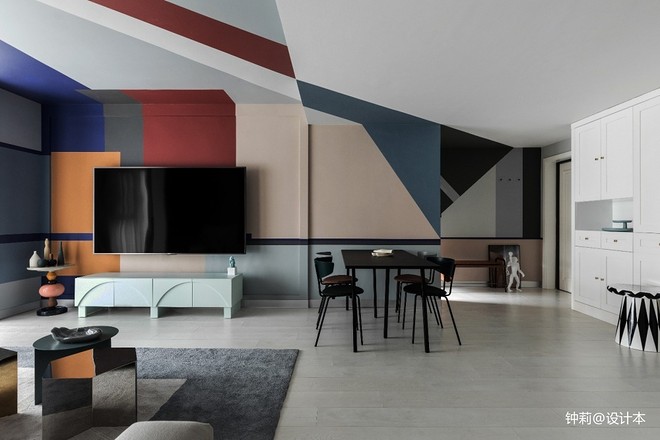 60万元四居及以上209平米装修案例丨壹阁设计『Color Shape』-15