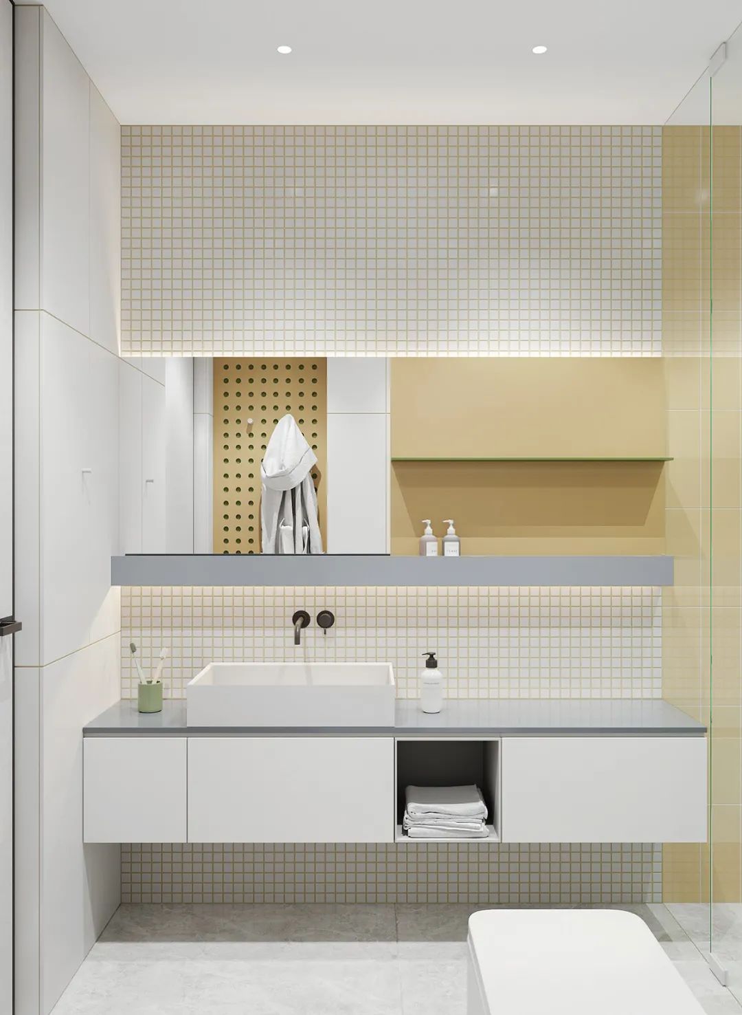 迪拜现代住宅，温馨休闲空间设计-33