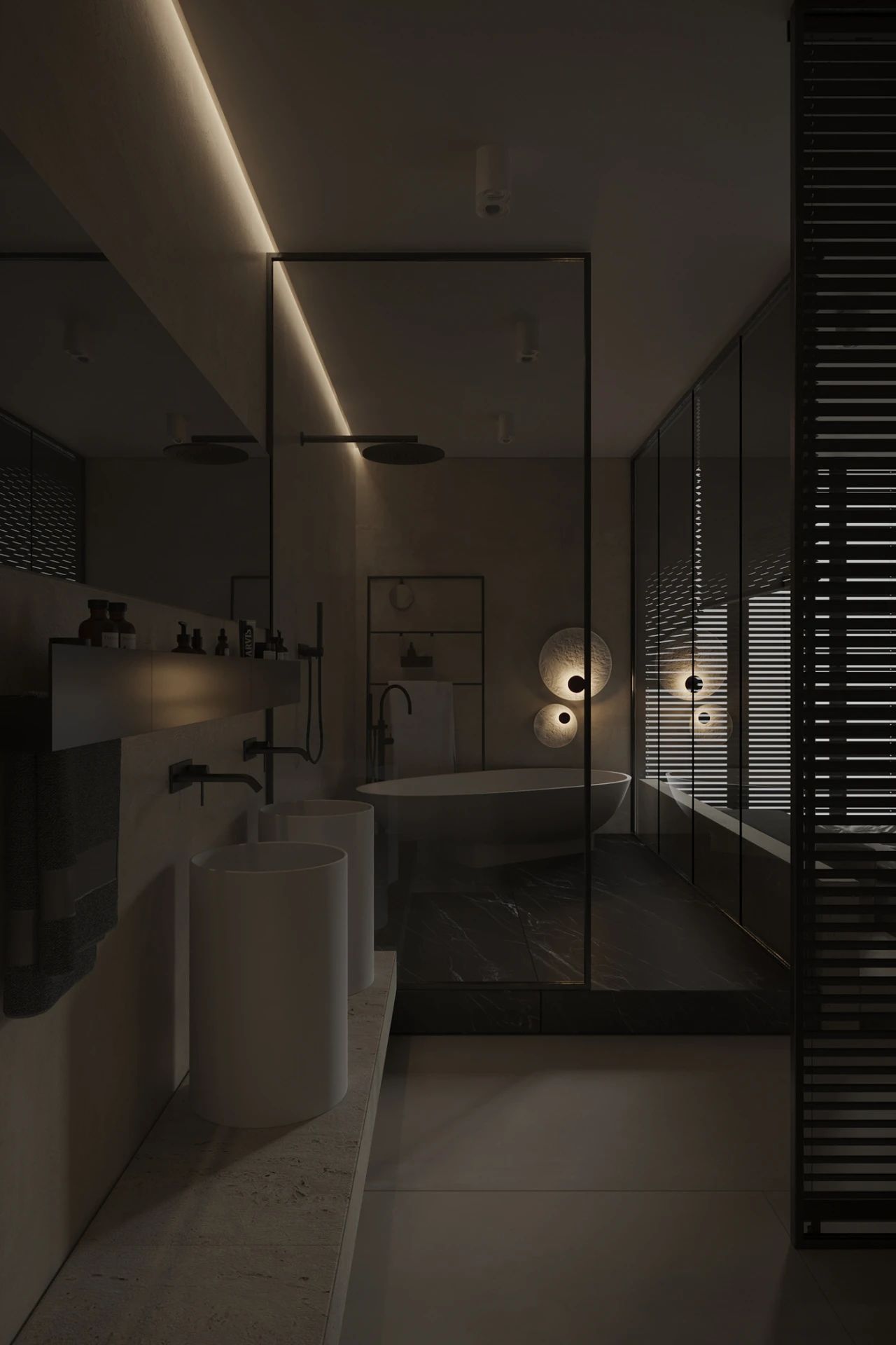 Ivan Honcharenko 打造 100㎡高级灰空间，简约而细腻-25