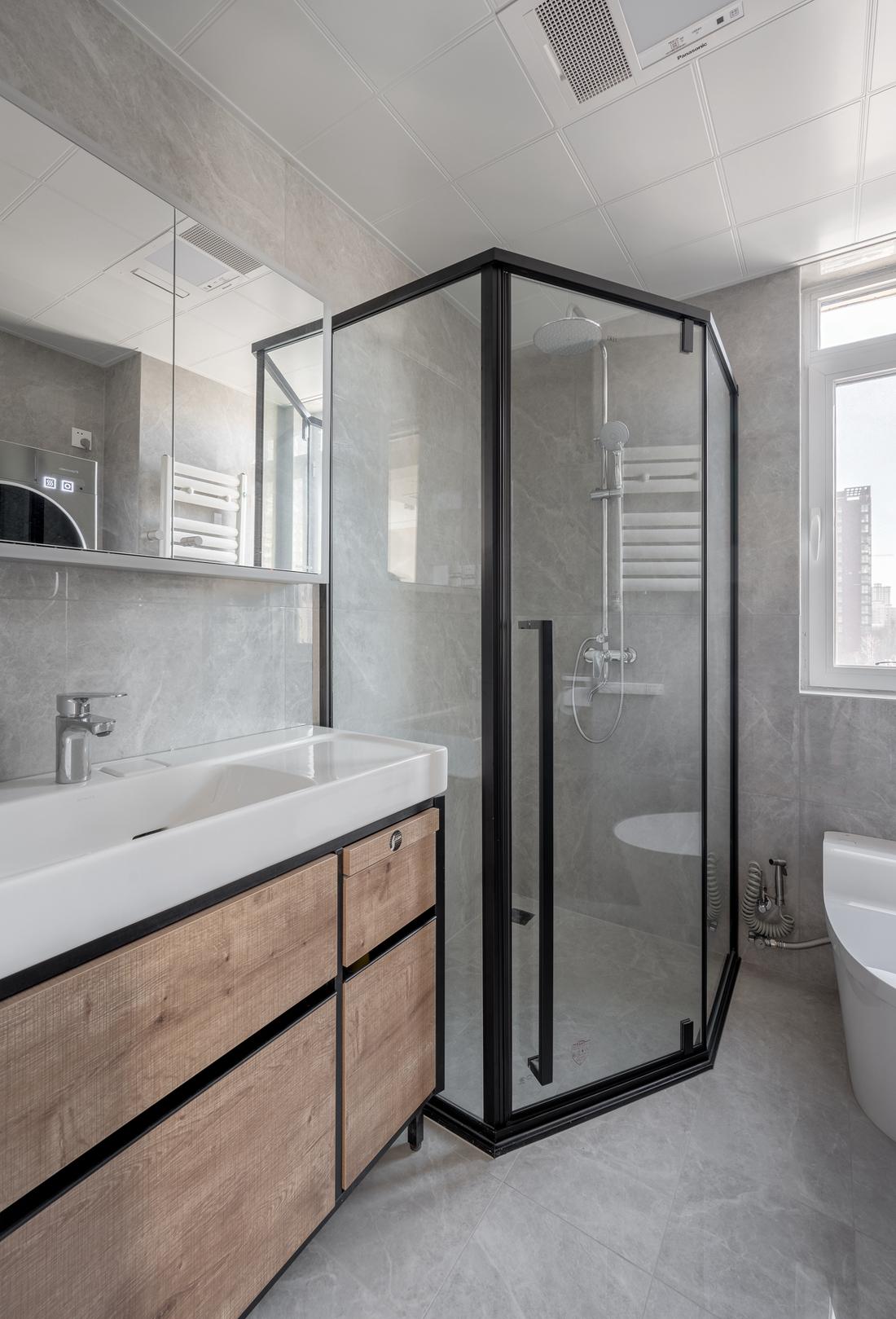 原木现代风 · 110㎡温馨住宅设计-39