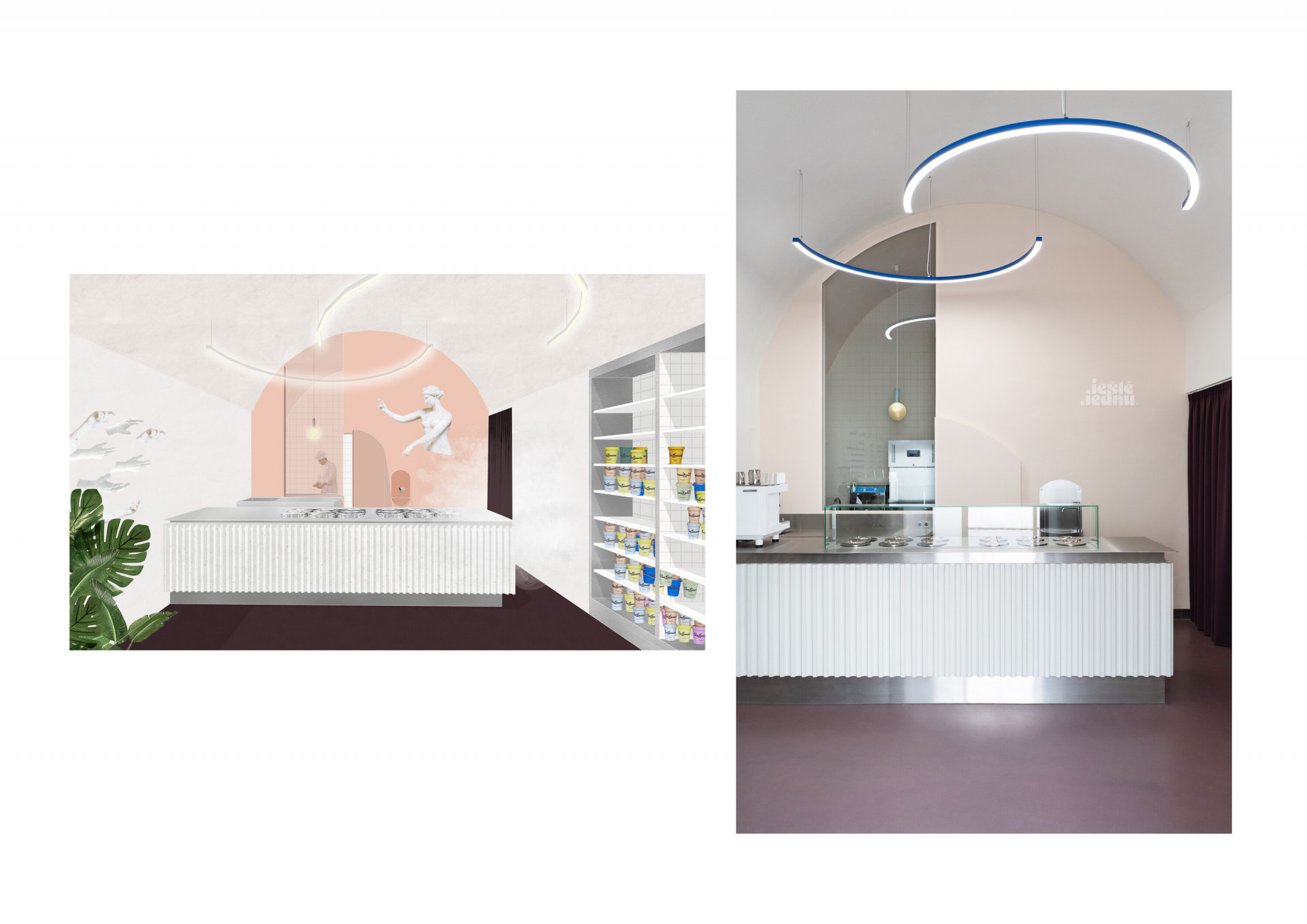 Ještě Jednu! 冰淇淋店室内设计丨捷克丨HRA  Holky rády architekturu-116