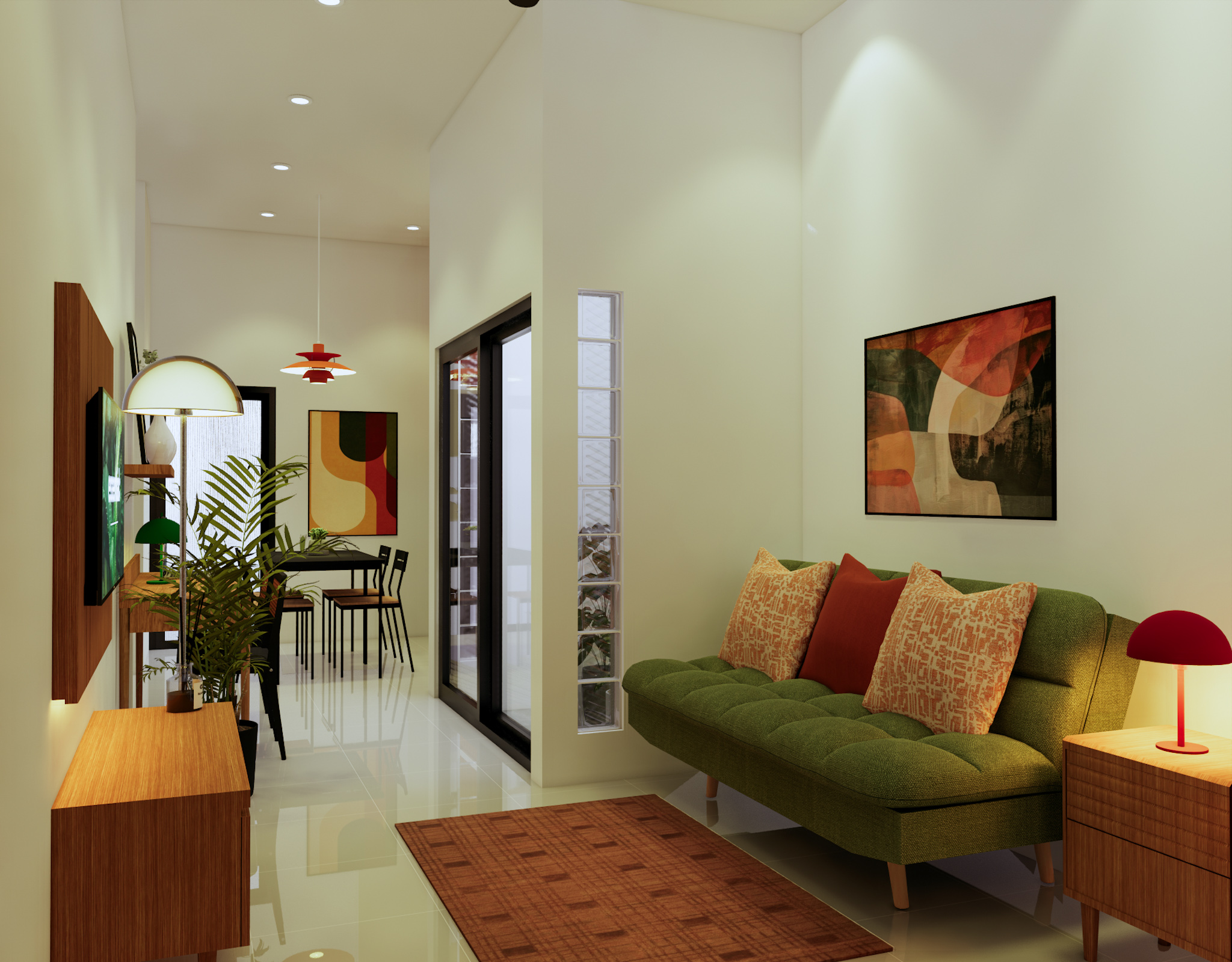 Mid-Century Modern: Small Space Living-0