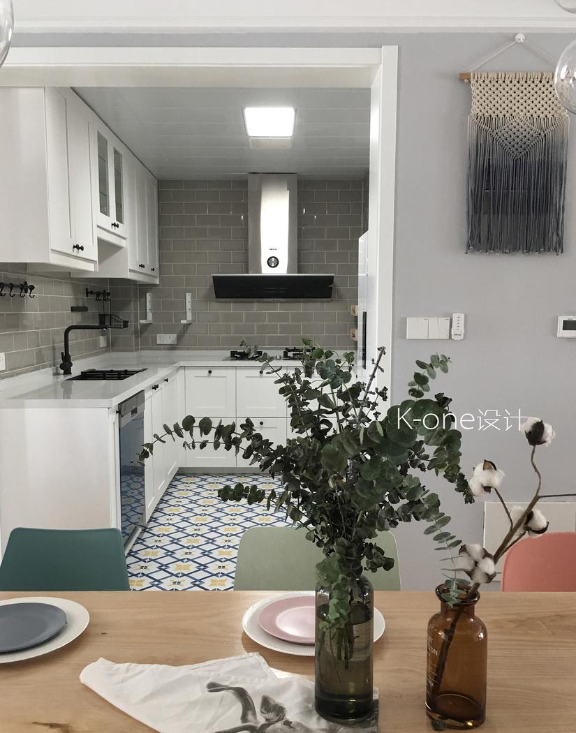 美式北欧混搭,打造浪漫樱花粉家居空间-12