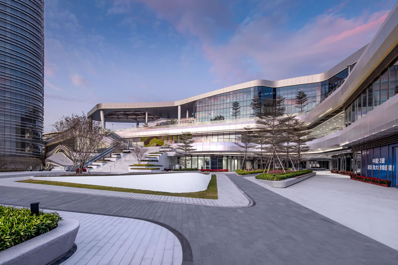 广州南沙国际邮轮母港——海浪元素打造的生态综合体-0