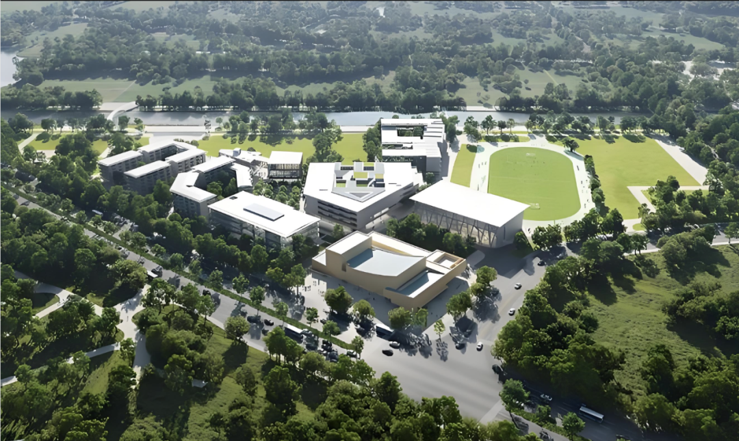 百年职教名校落户崇明！水一方助力国际级恒温泳池建设-3