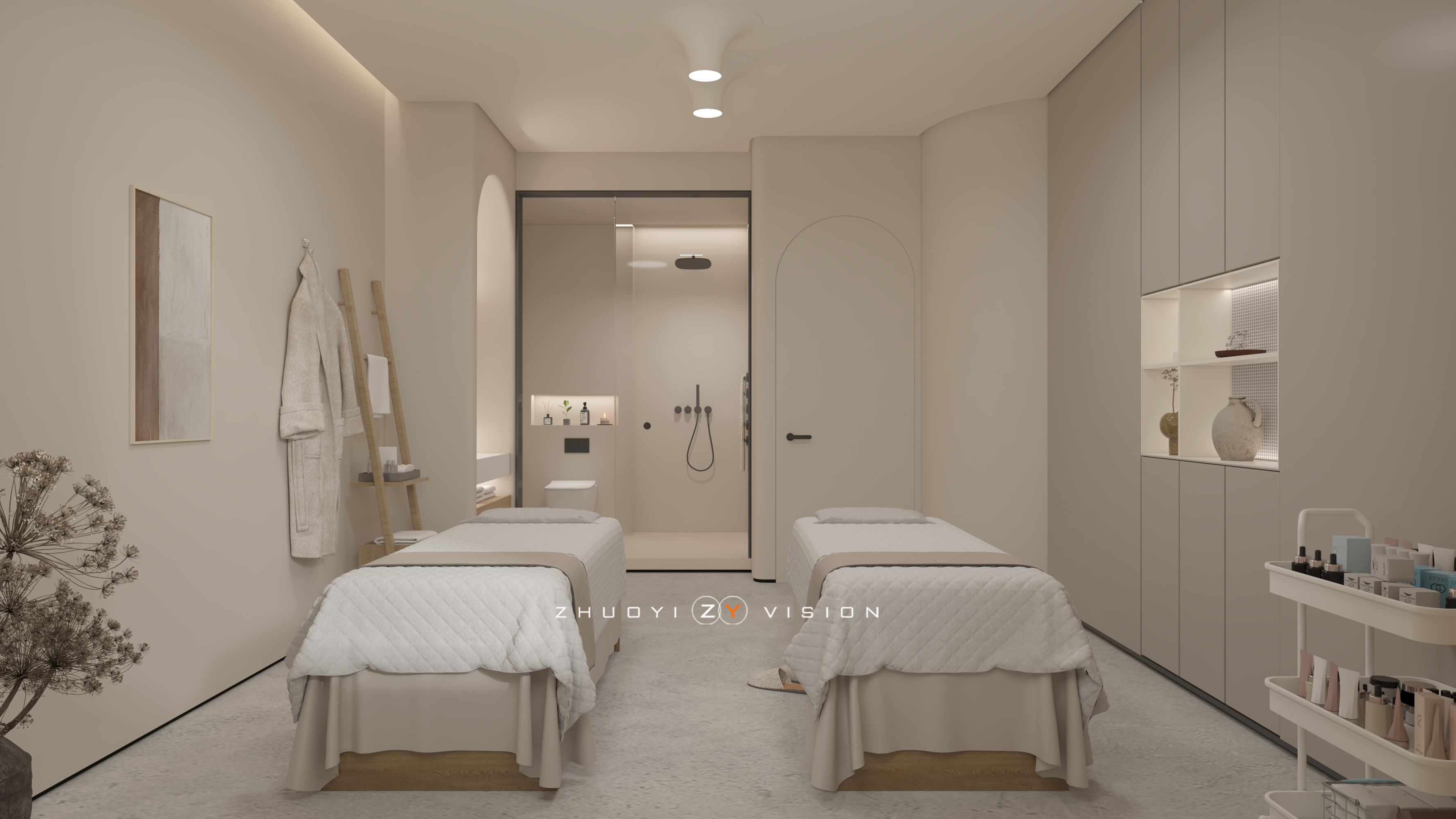 美容院设计表现-17