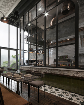 SOHO汉堡餐厅丨沙特阿拉伯