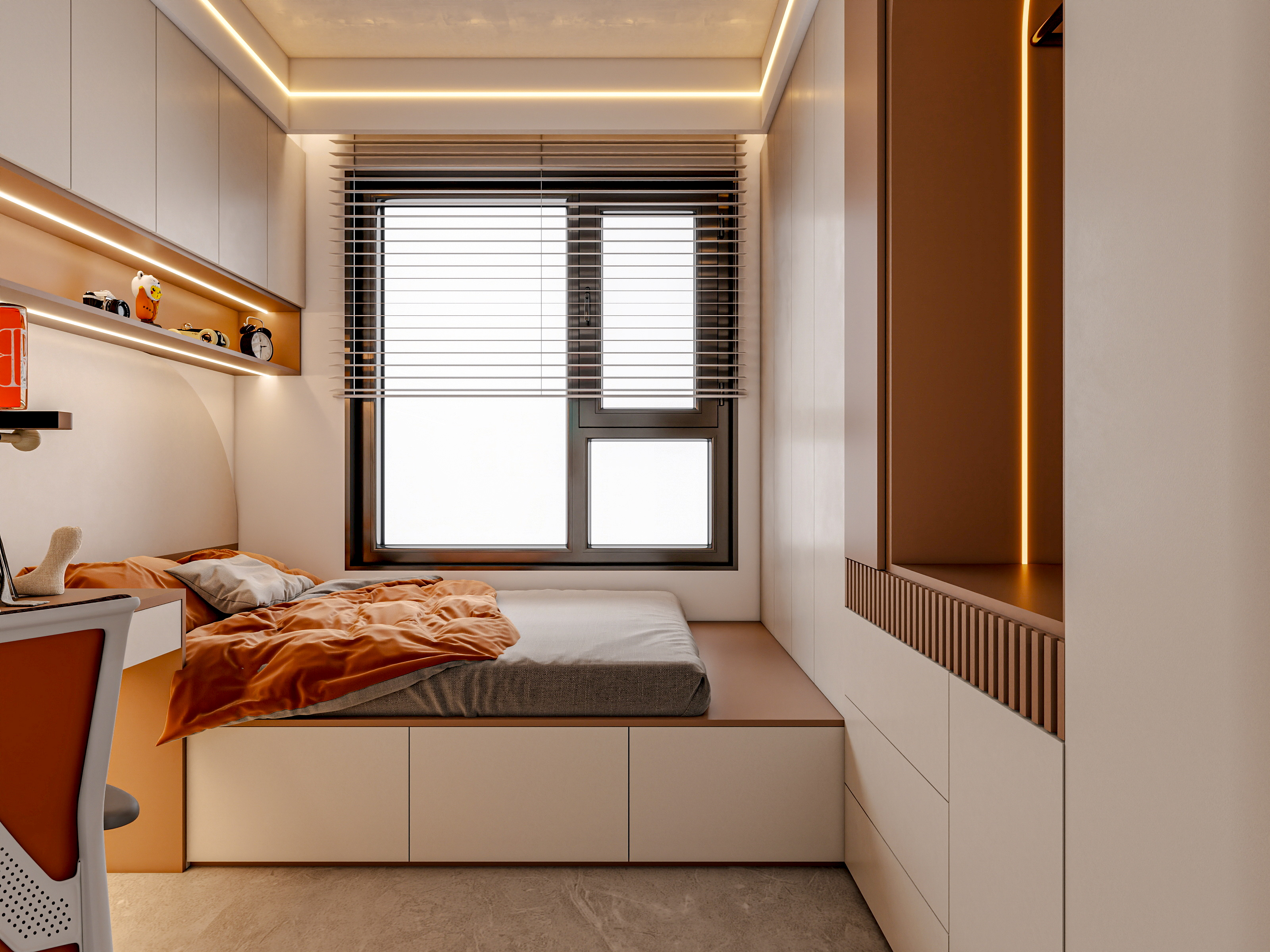 四川成都锦熙华庭鹭湾一号（138平方意式极简三居室）-47