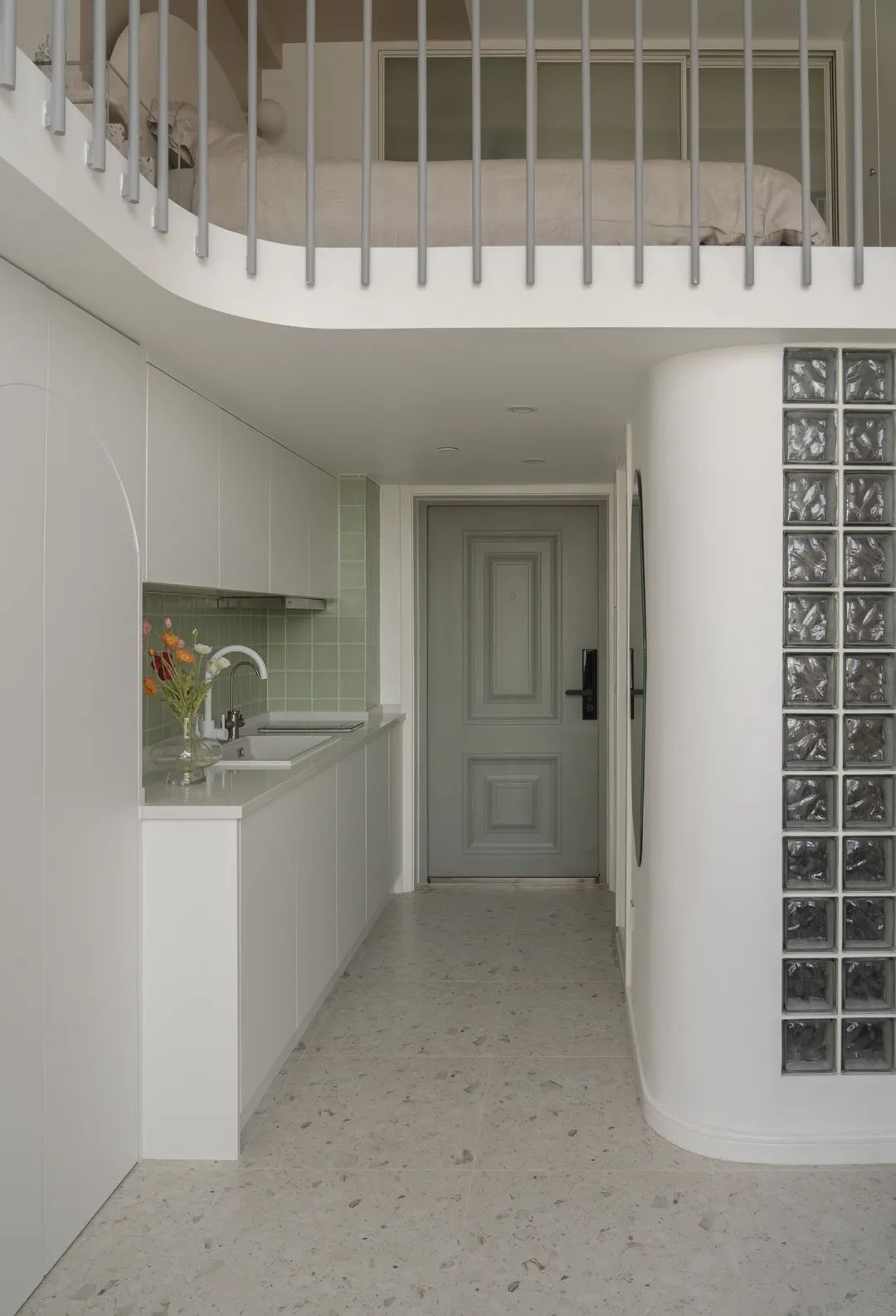 23㎡低成本爆改 loft公寓丨中国杭州丨波形设计-52