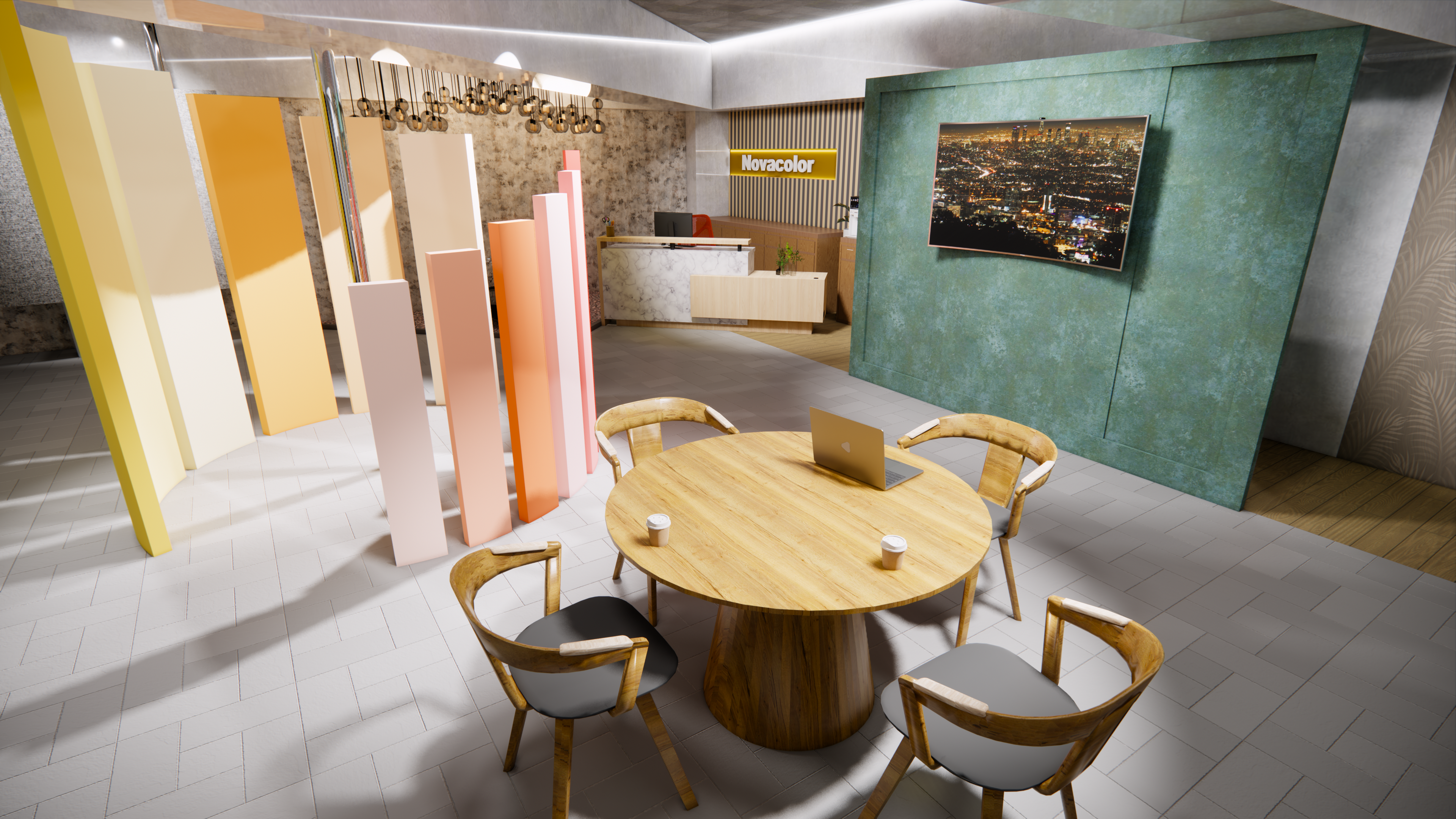 材料展厅丨巴基斯坦伊斯兰堡丨Suhail & Fawad Architects-3