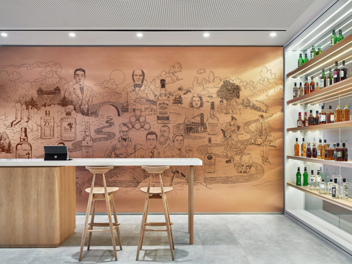 新加坡 Beam Suntory 办公室——融合东西方文化的活力空间-23