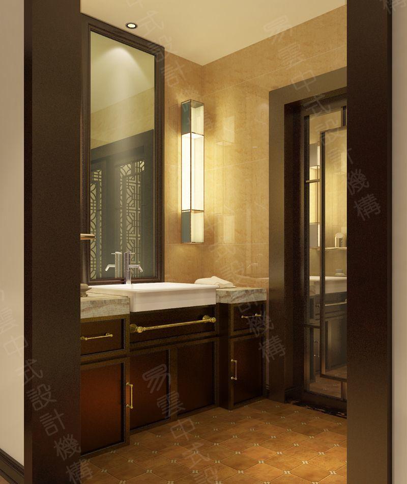 南京中山陵办公区新中式售楼处设计-4