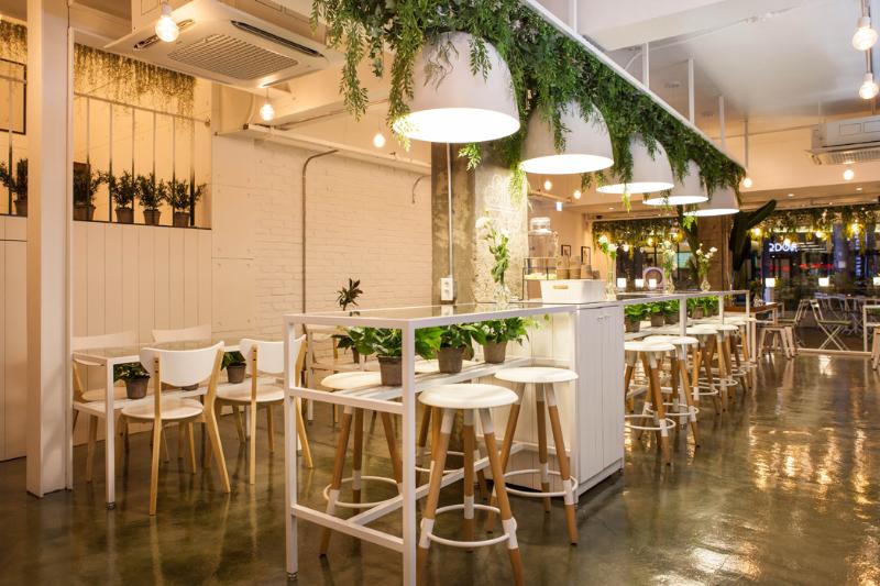 温馨四十坪咖啡厅，演绎简约精致空间美学-8