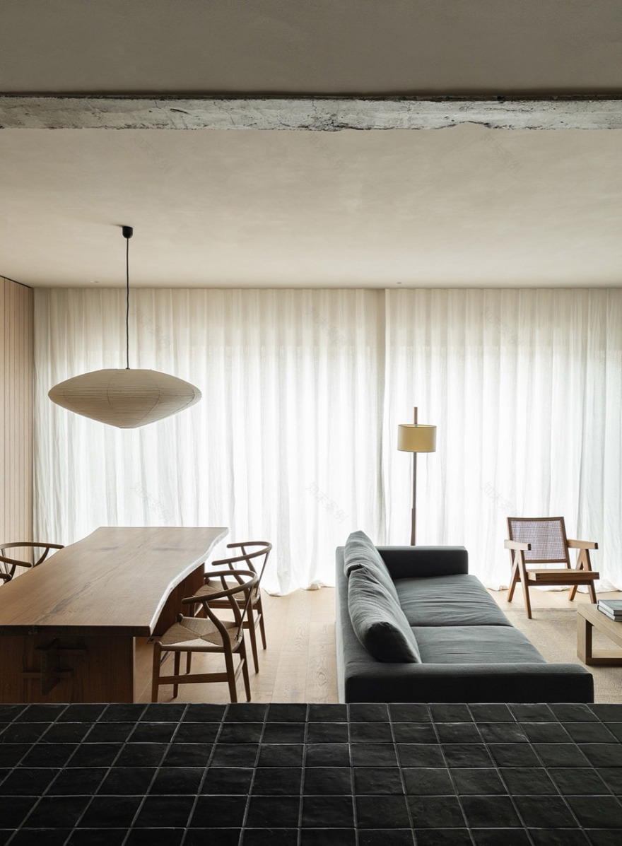 关于自然材料与时间的住宅丨中国丨NOTHING DESIGN-34