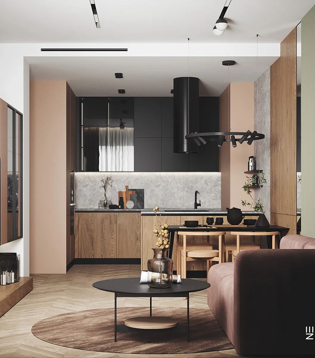 川谷堂 77㎡简约自然私宅丨Neapol Design-9