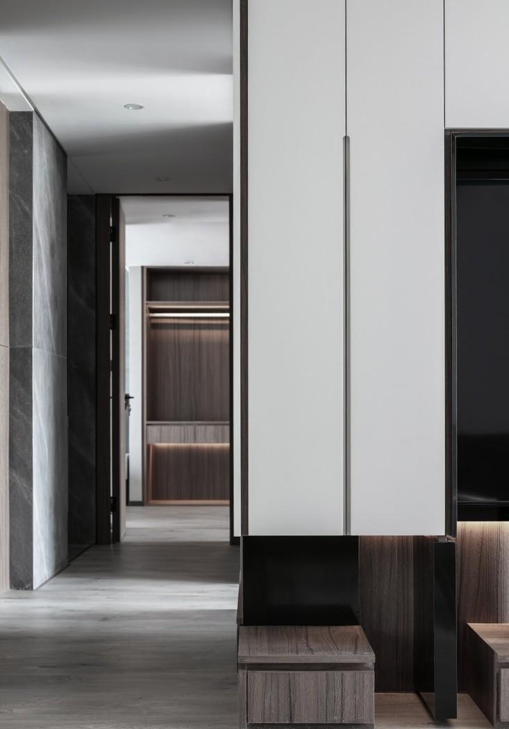 木子仁室内设计 · 简约至美,主卧衣帽间设计-51