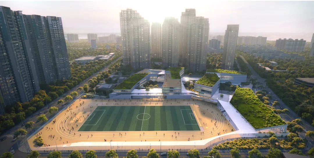 成都海洋路中学“都市绿洲”丨中国成都丨reMIX临界工作室-20