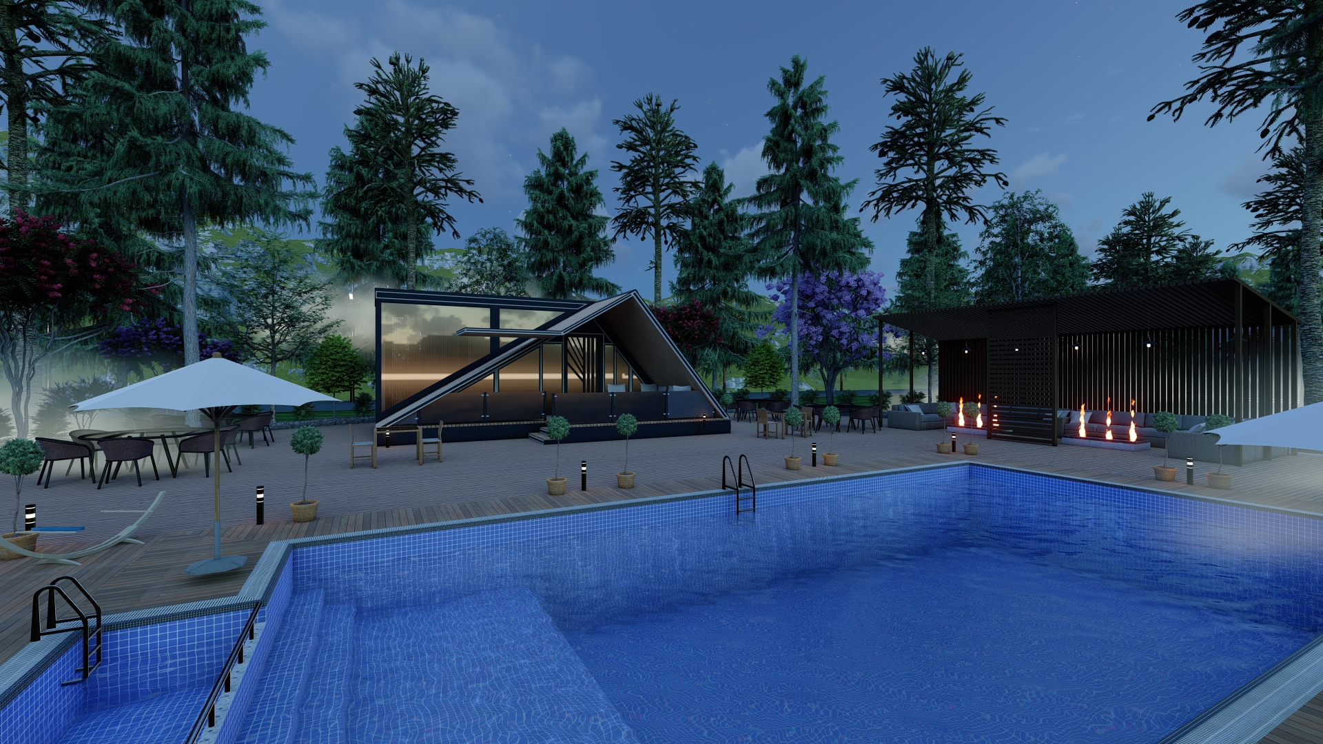 Resort design in Canada/ Freelance paid project-5