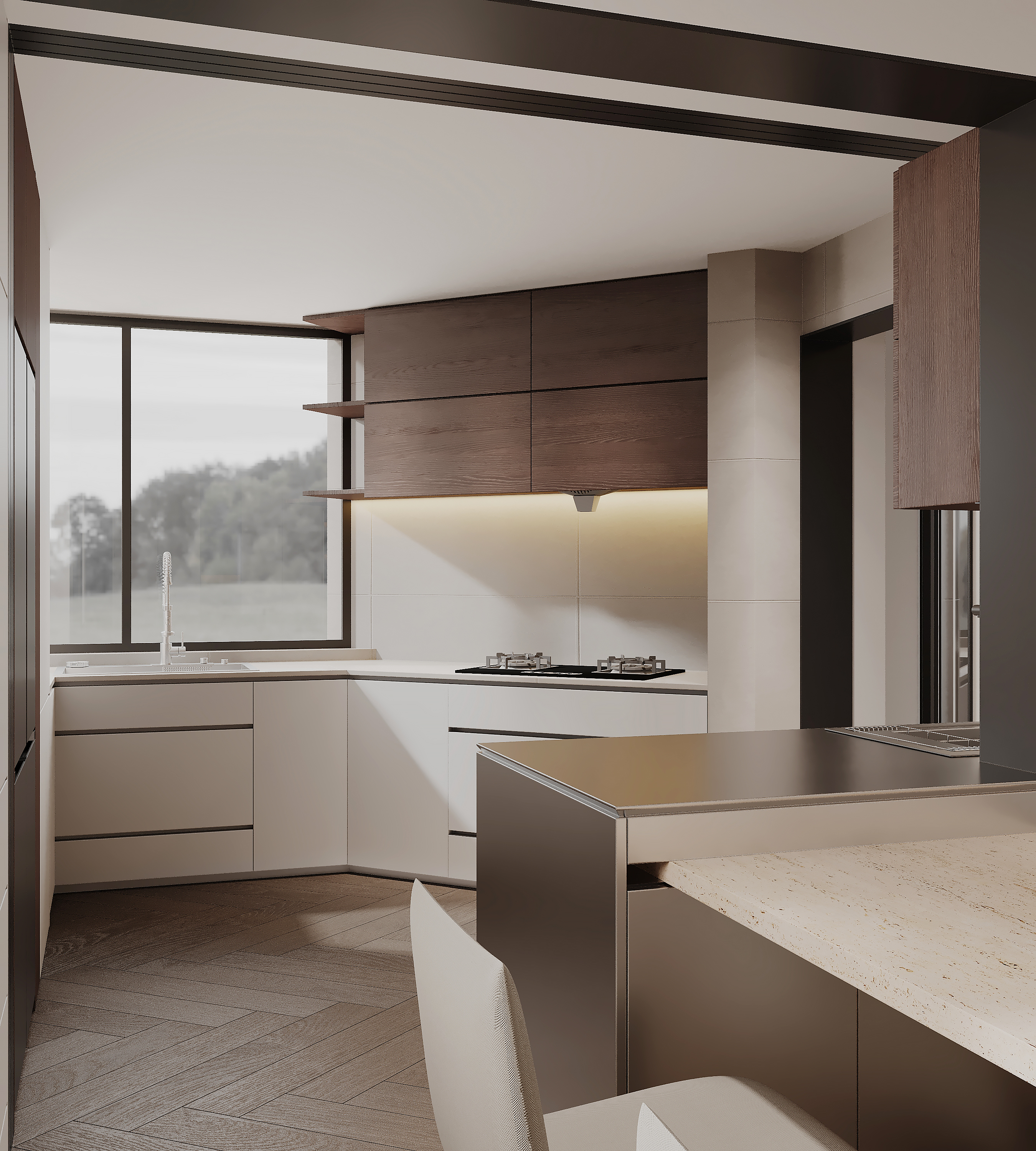 现代主义住宅设计-精装改造-9