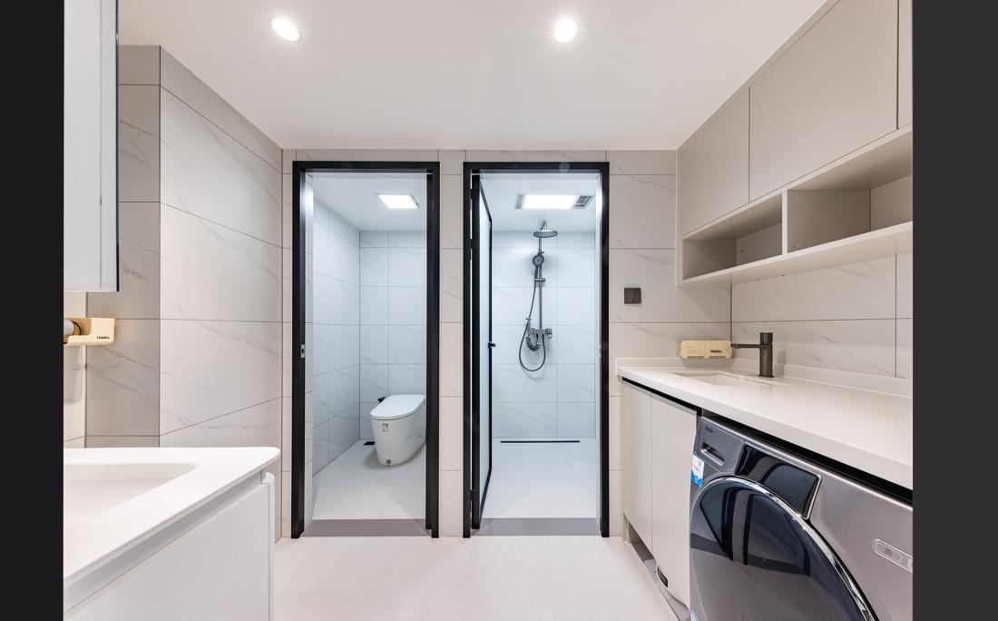 自然温暖！102㎡现代风格老房改造-91