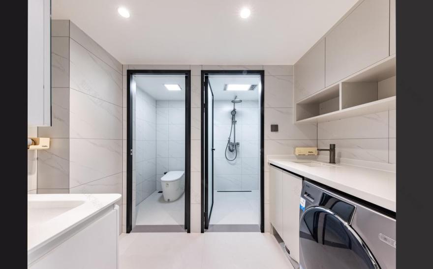 自然温暖!102㎡现代风格老房改造-91