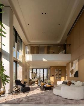 华润置地 西安玺宸上院673㎡样板房丨中国西安丨CCD郑中设计（室内）,布鲁盟（软装）