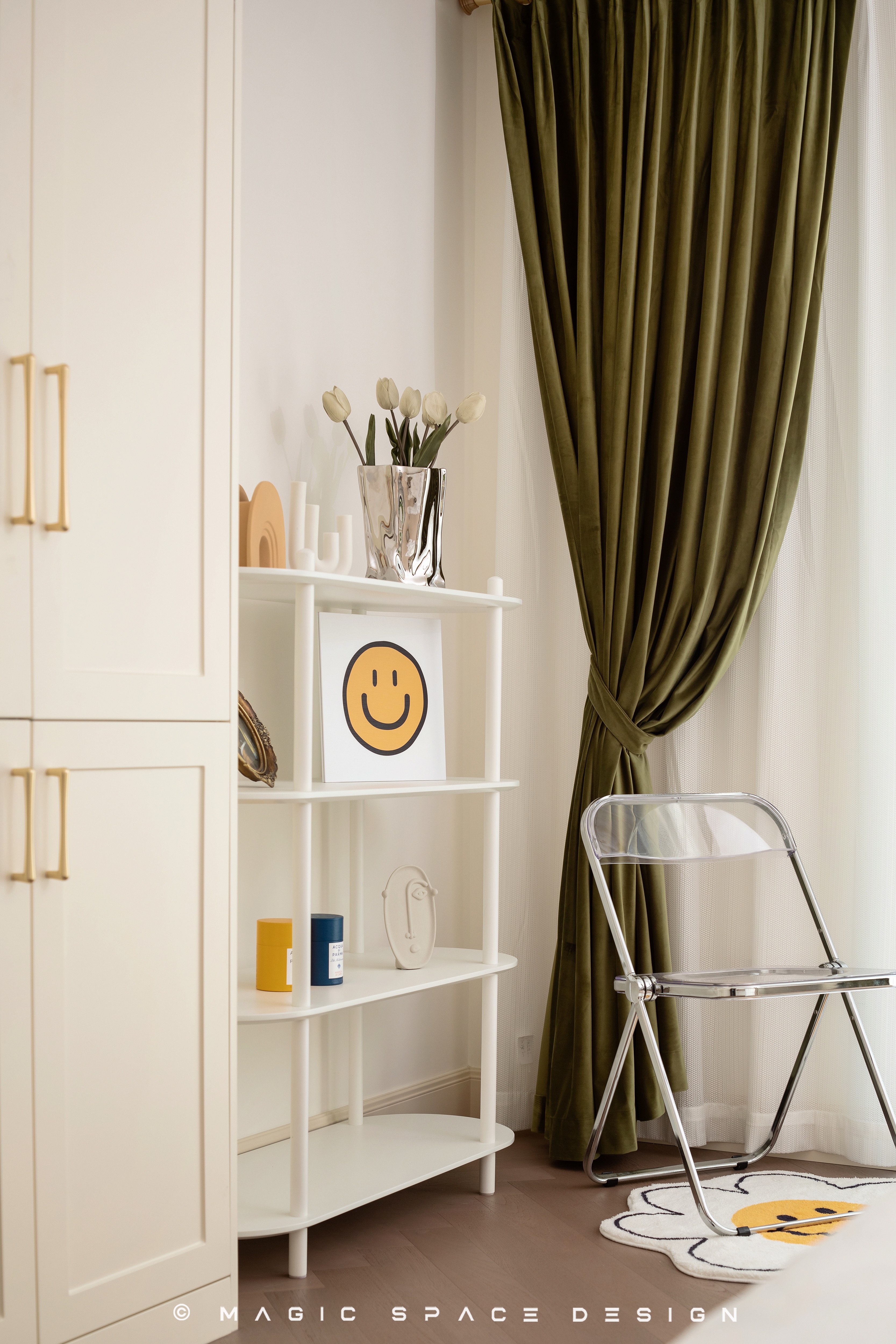 暖阳下的温柔轻法式丨麻吉家装定制-43