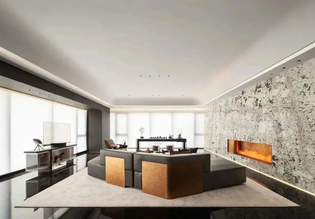 温州瓯越江城 270㎡平层样板间丨中国温州-5