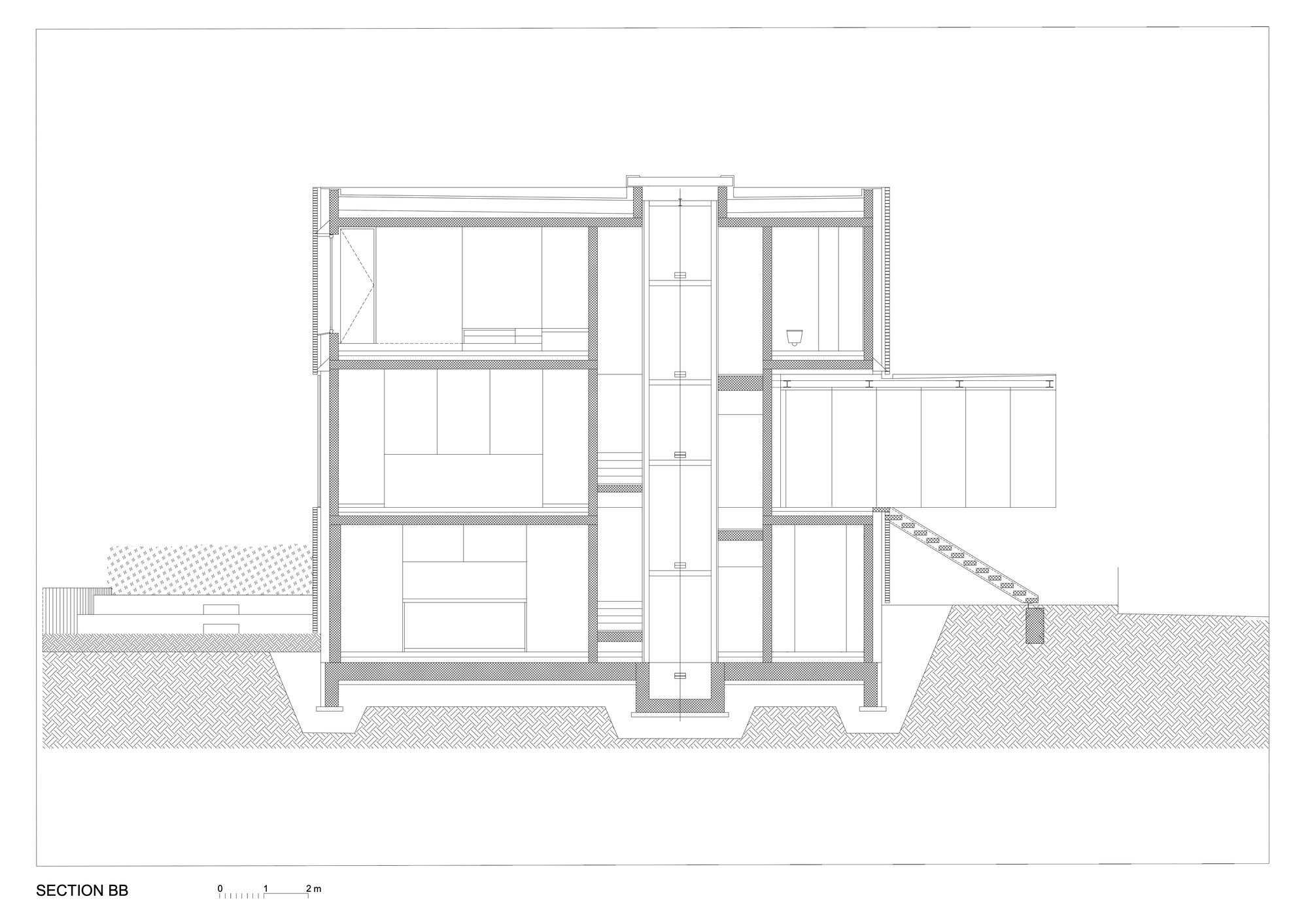 错层式房屋丨Slovenia丨OFIS Architects-17