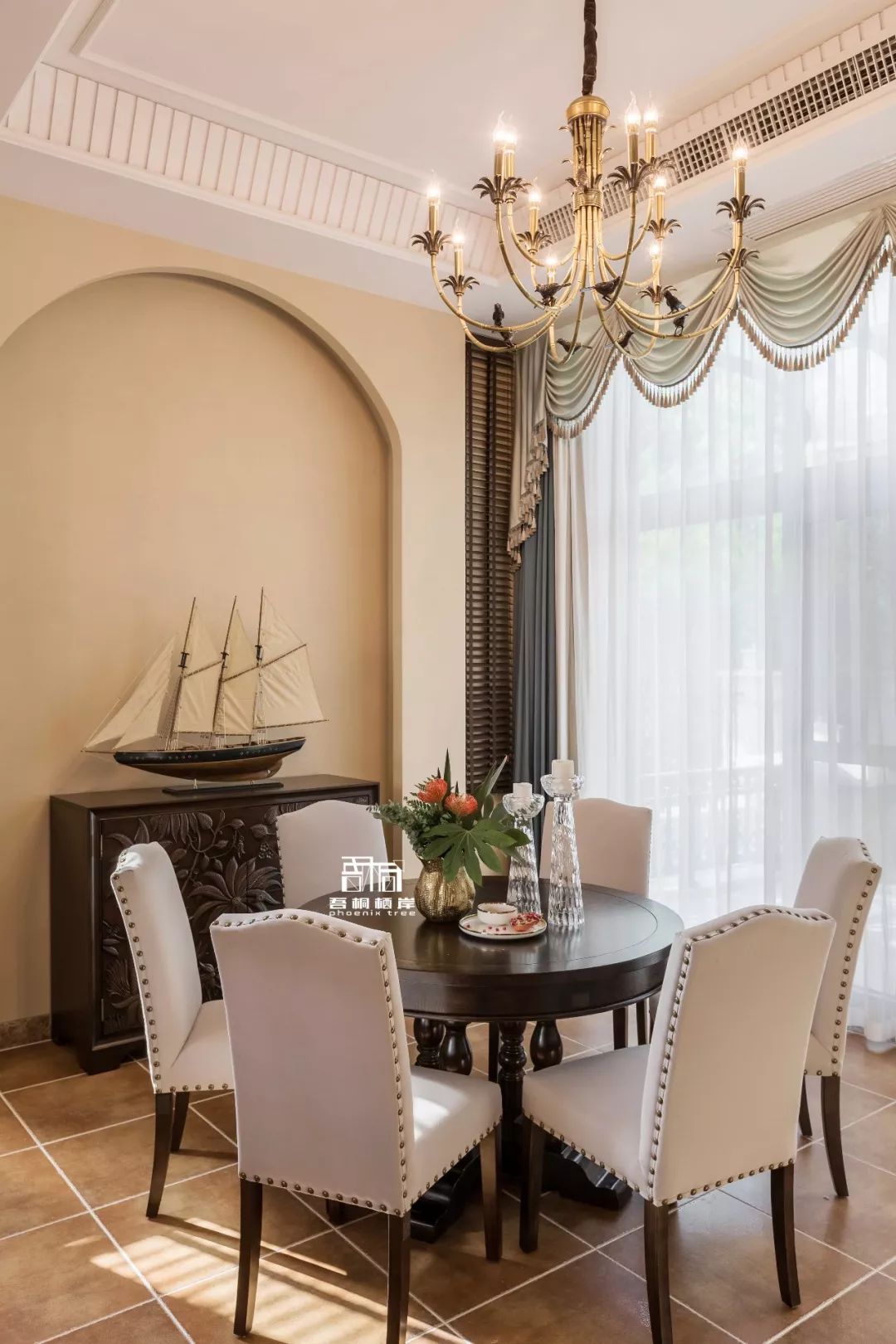 武汉梦湖香郡溪墅,美式庄园风情的家-39