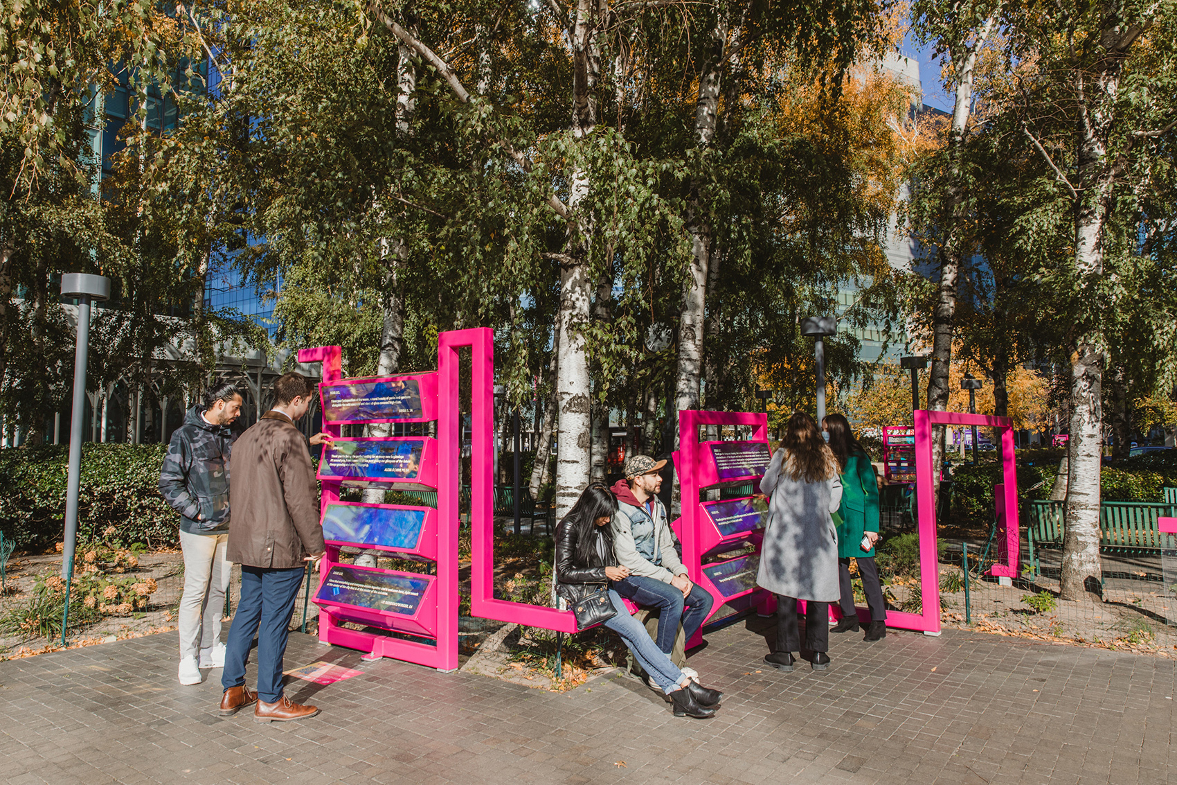 “Ribbon”临时装置丨美国纽约丨The Urban Conga 与 Hive Public Space-3