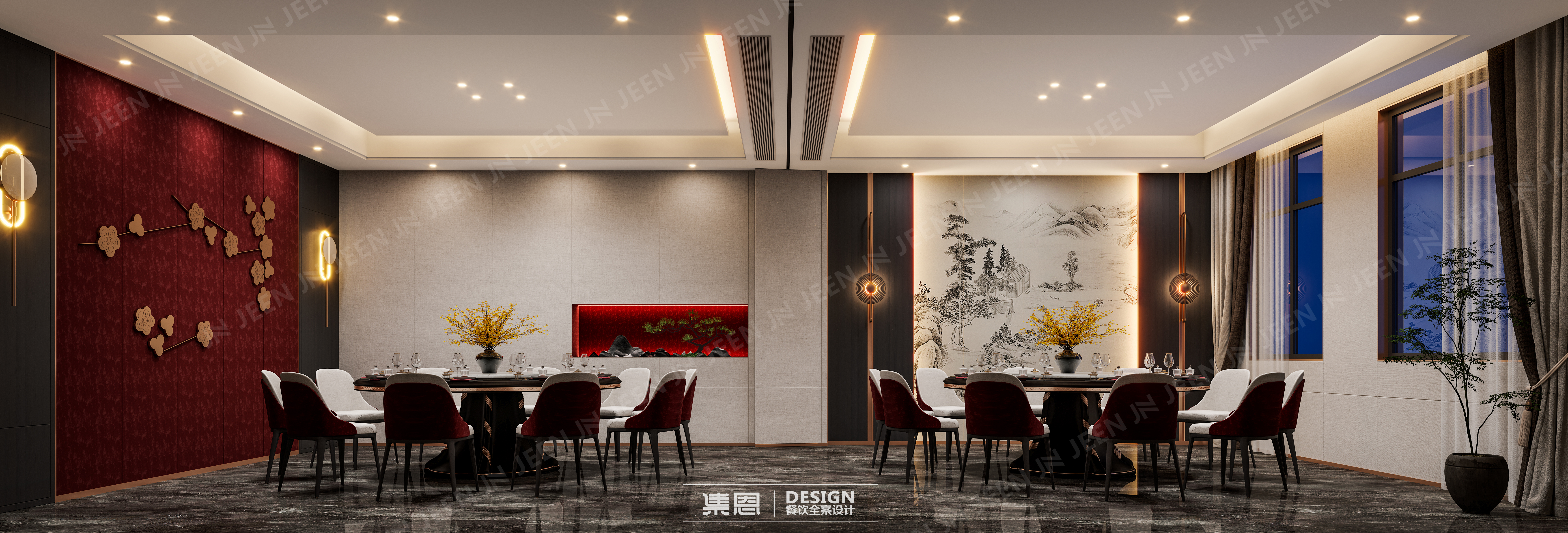 俏喜鹊·水煮鱼新派川菜丨中国鹤壁丨集恩餐饮全案设计-19