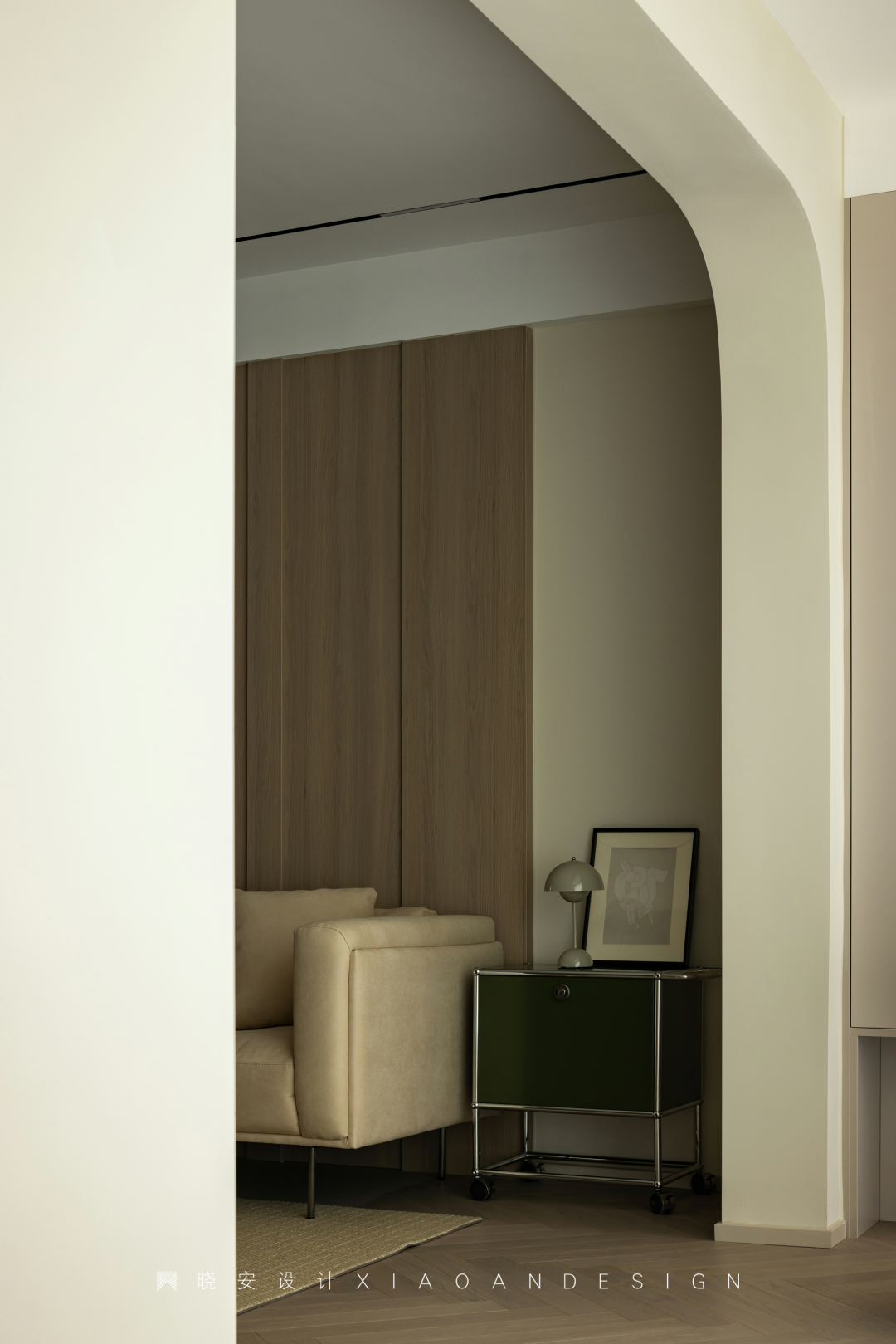 木元素++ 奶油质感私宅丨晓安设计-11