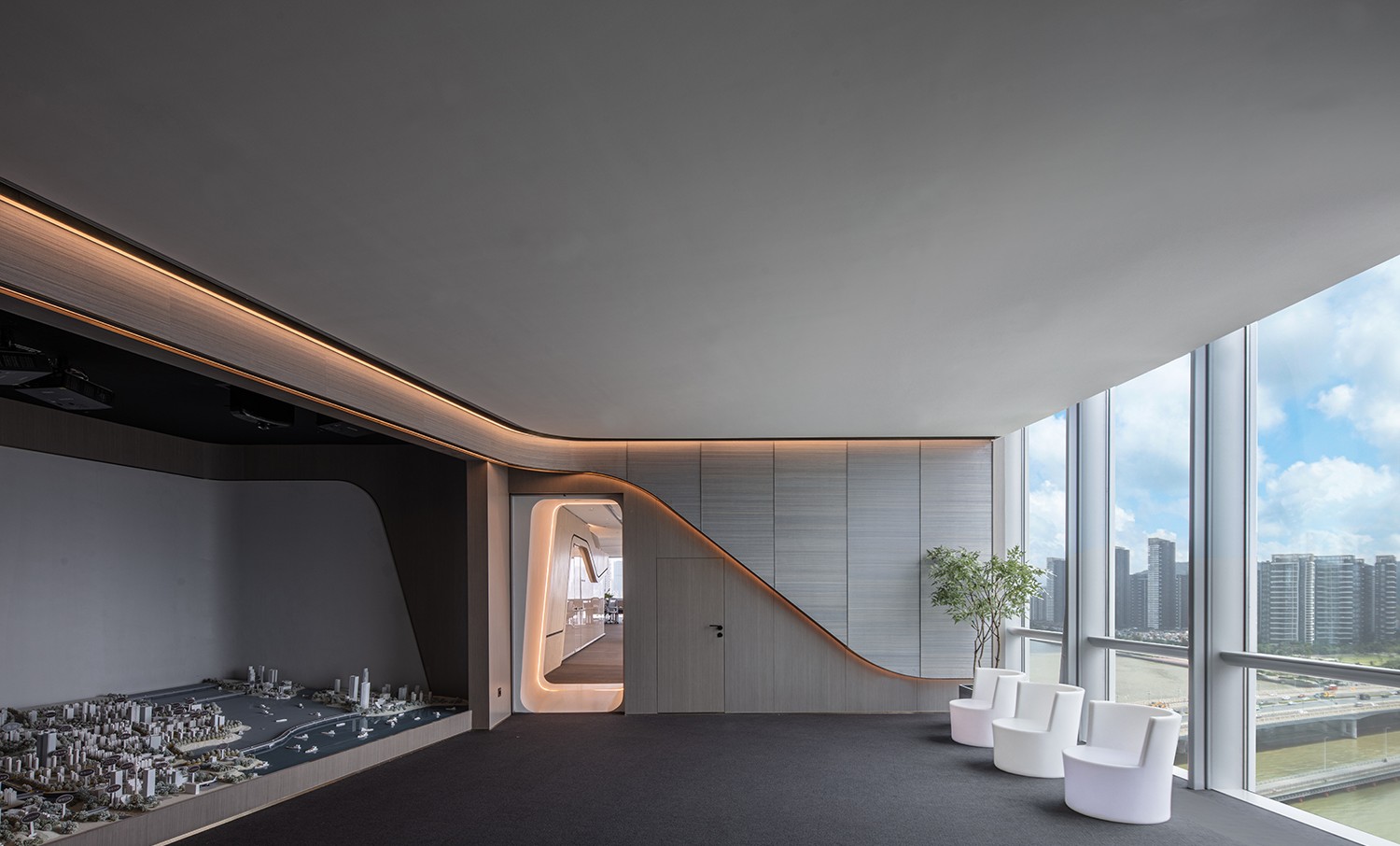 环宇城中海国际中心办公室丨中国珠海丨KLID 达观国际设计事务所-46