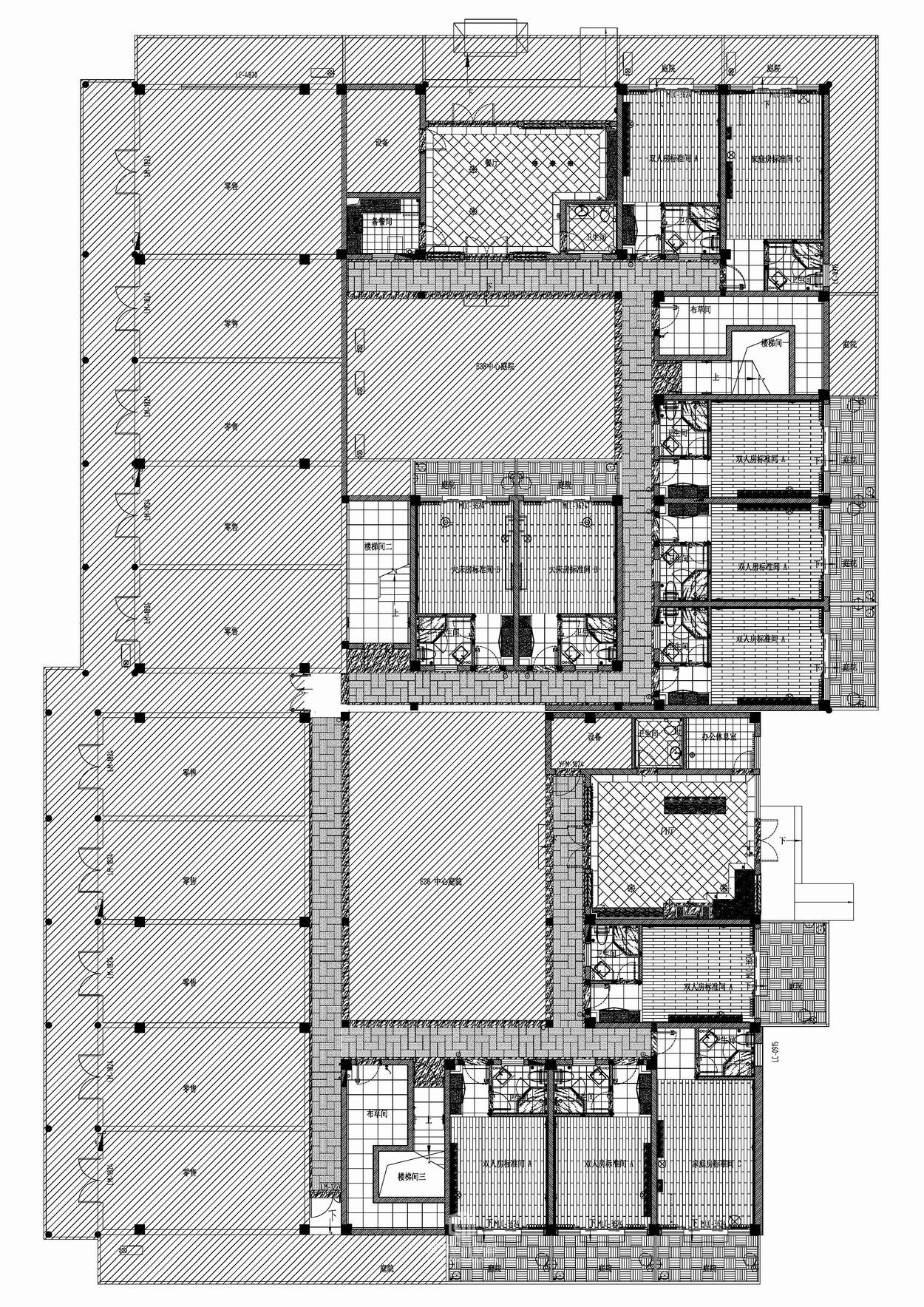 禾易建筑设计--无锡灵山小镇•拈花客栈之门前一棵松-26