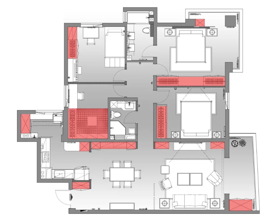 三代同堂的收纳艺术——幸福家园姚宅深度解析-22