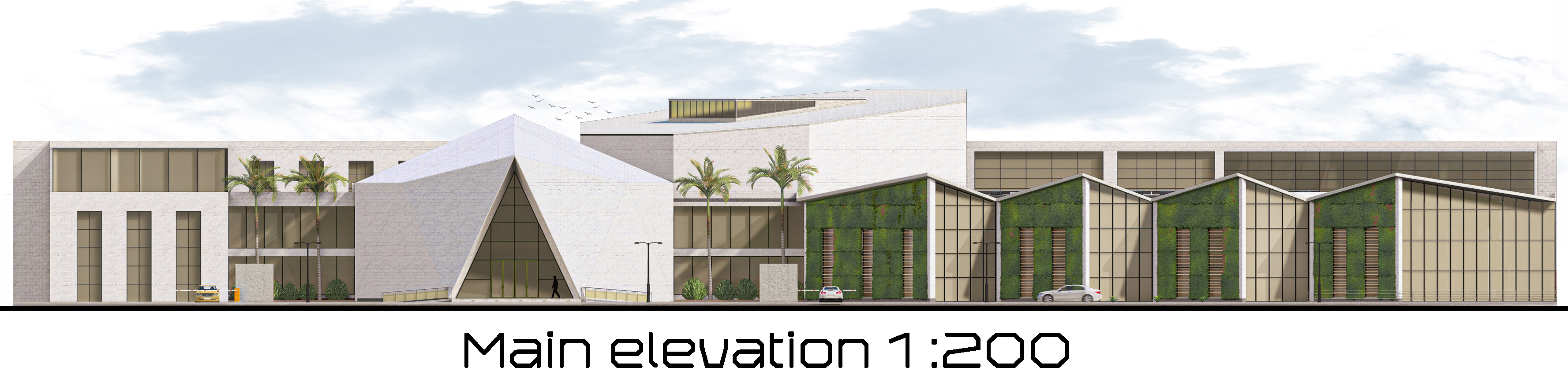 法院大楼综合区·瓦迪纳特伦丨开罗大学工程学院-5