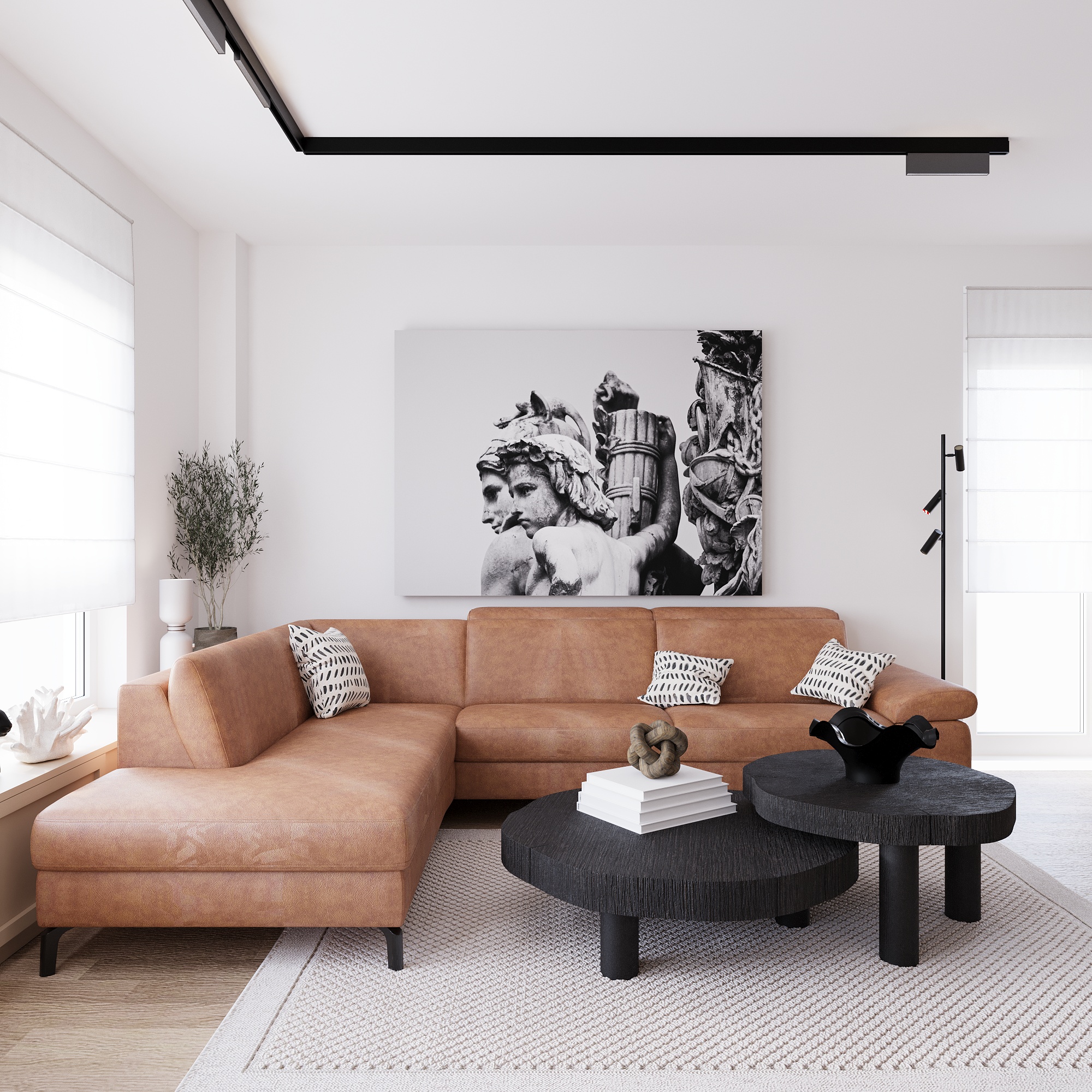 Stara Pazova市中心70平米公寓设计-3