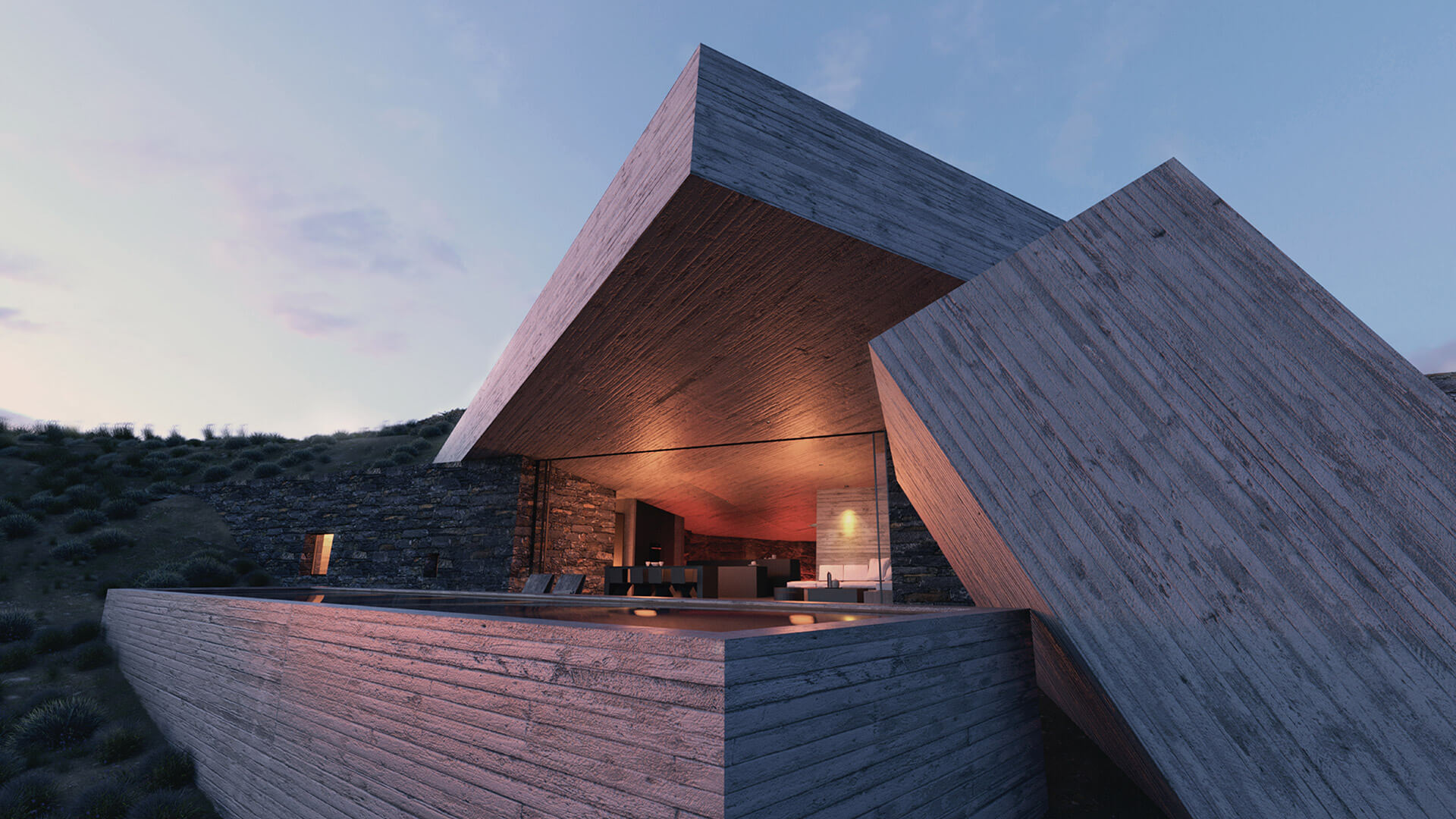 Modern Cavesin Crete Aristides Dallas Architects-5