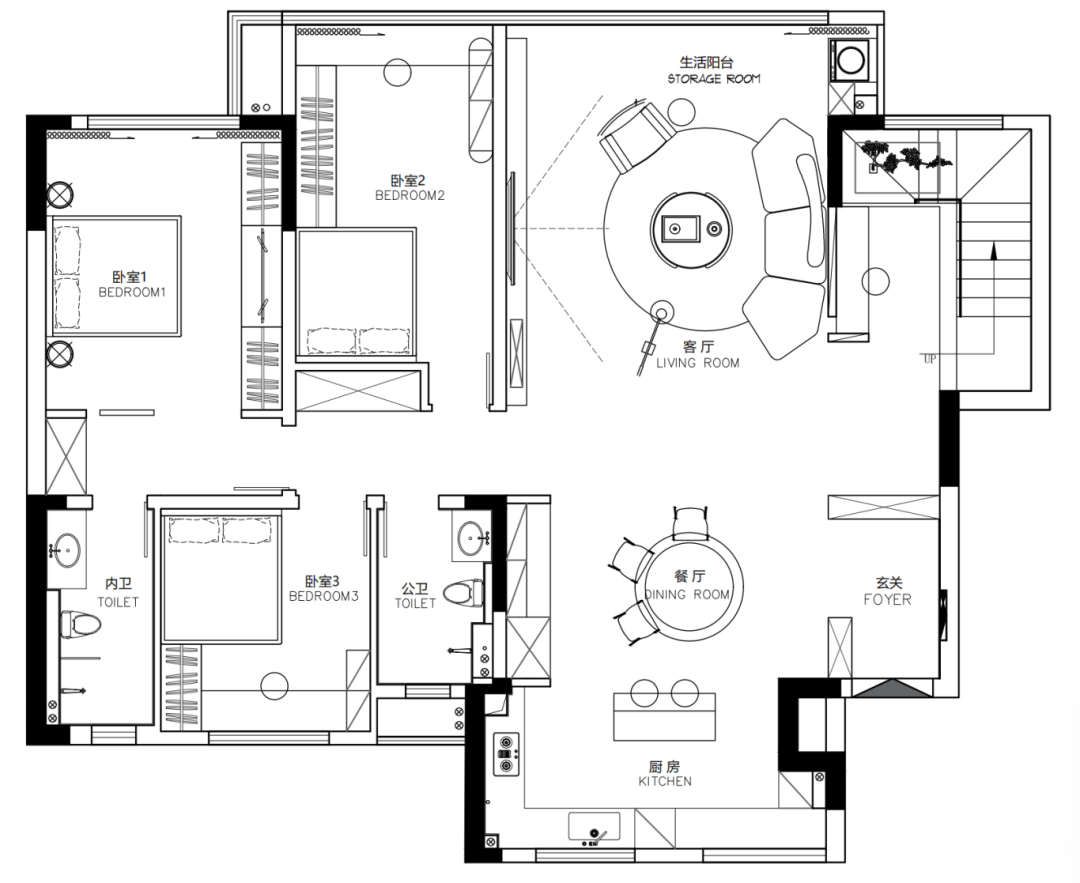 山境空间新案 |暗黑之境 |享受纯粹的墨色空间-134
